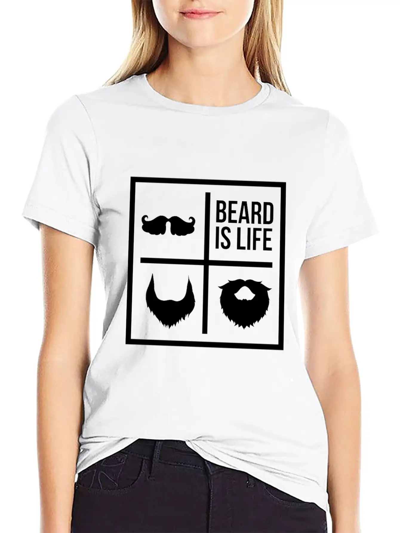 Beard Is Life Movember Beardy Unisex Casual T-Shirt – Clean Design For Daily Comfort
