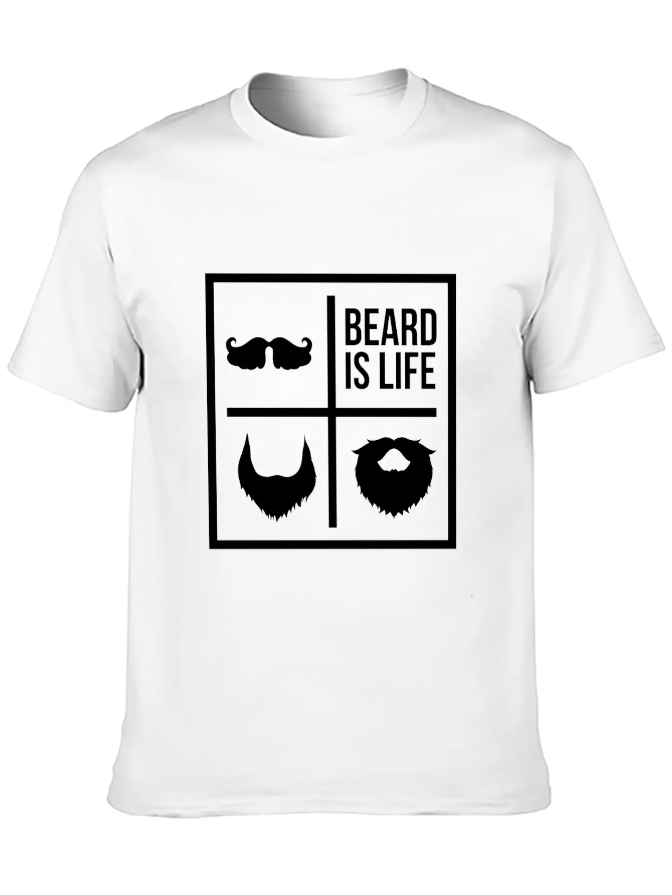 Beard Is Life Movember Beardy Unisex Casual T-Shirt – Clean Design For Daily Comfort