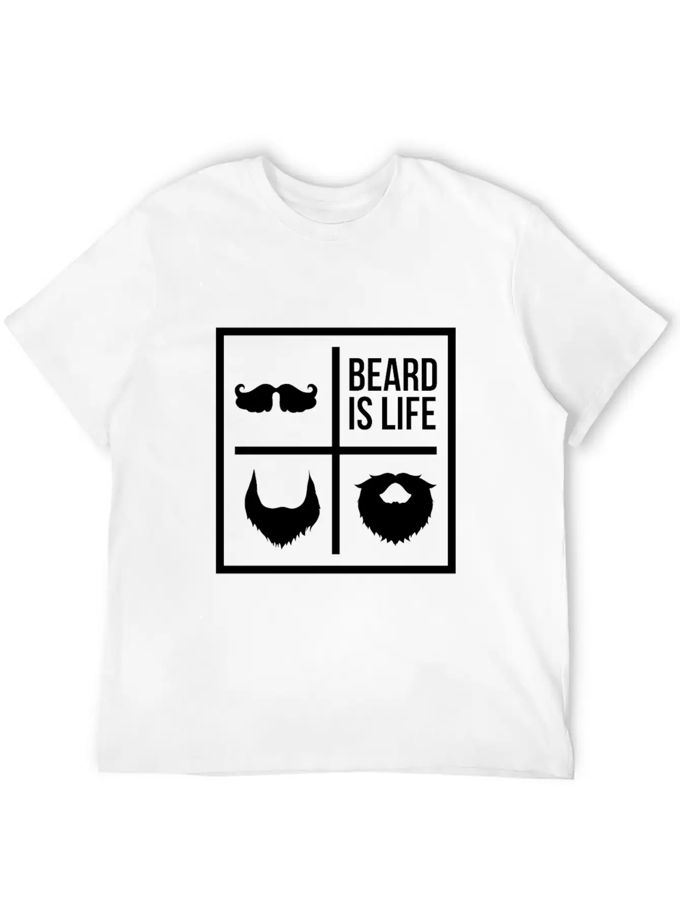 Beard Is Life Movember Beardy Unisex Casual T-Shirt – Clean Design For Daily Comfort
