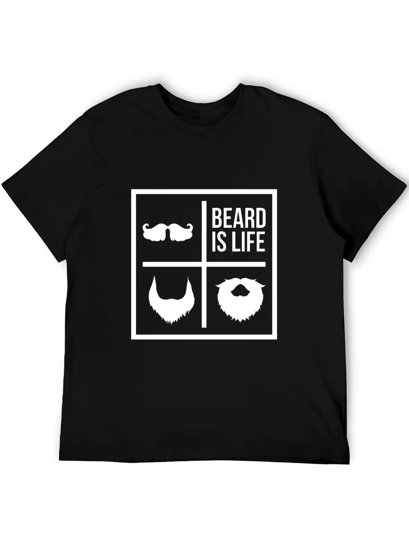 Beard Is Life Movember Beardy Unisex Casual T-Shirt – Clean Design For Daily Comfort