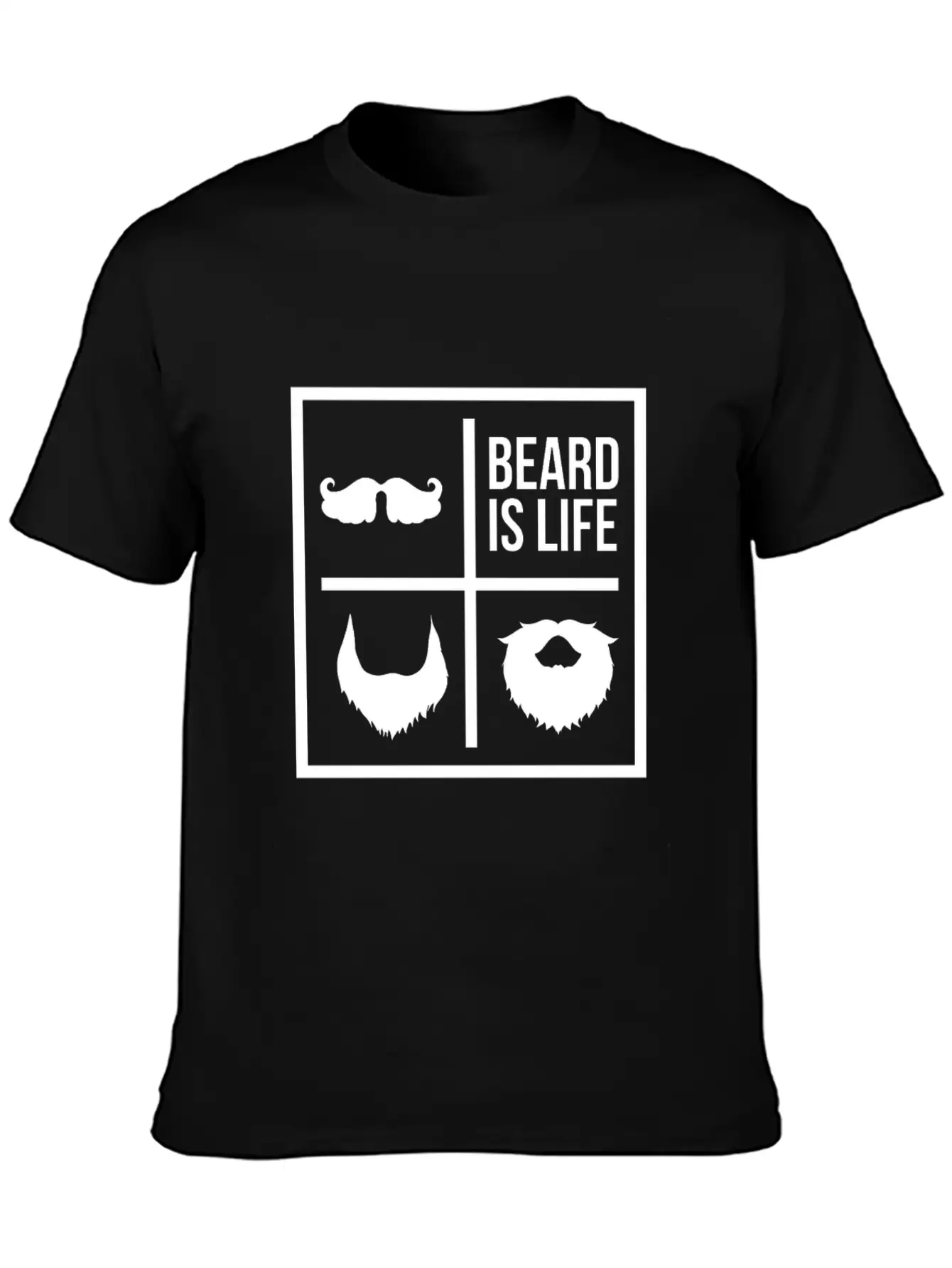 Beard Is Life Movember Beardy Unisex Casual T-Shirt – Clean Design For Daily Comfort
