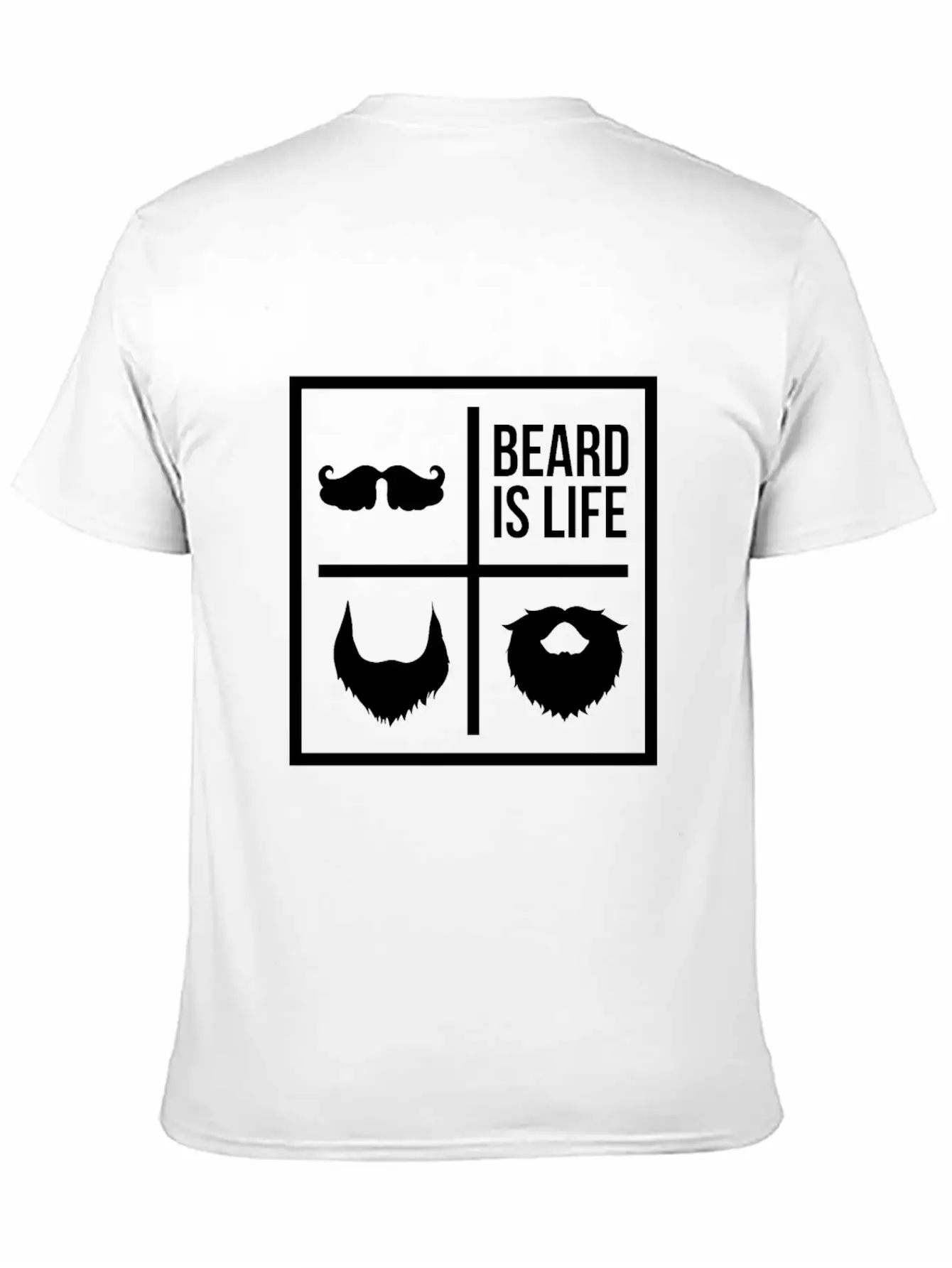 Beard Is Life Movember Beardy Unisex Casual T-Shirt – Clean Design For Daily Comfort