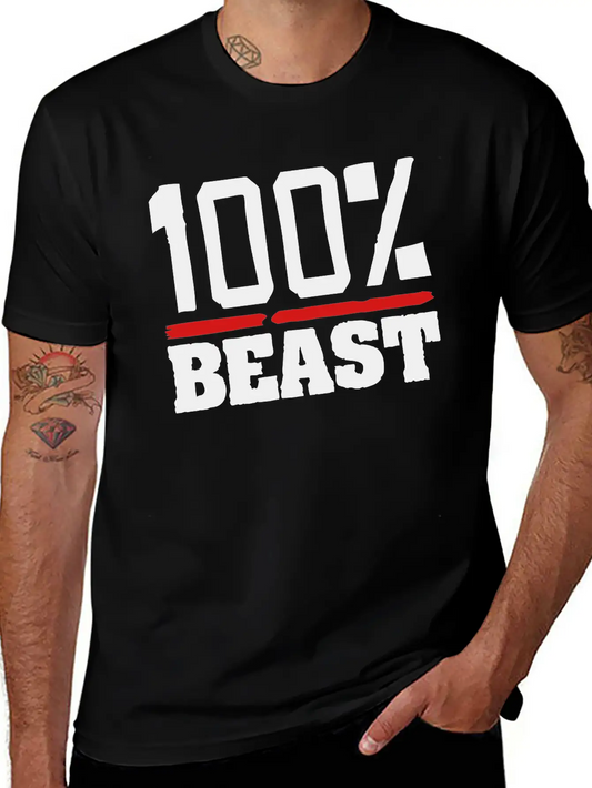 Beast_100_hi2 Unisex Casual T-Shirt – Clean Design For Daily Comfort