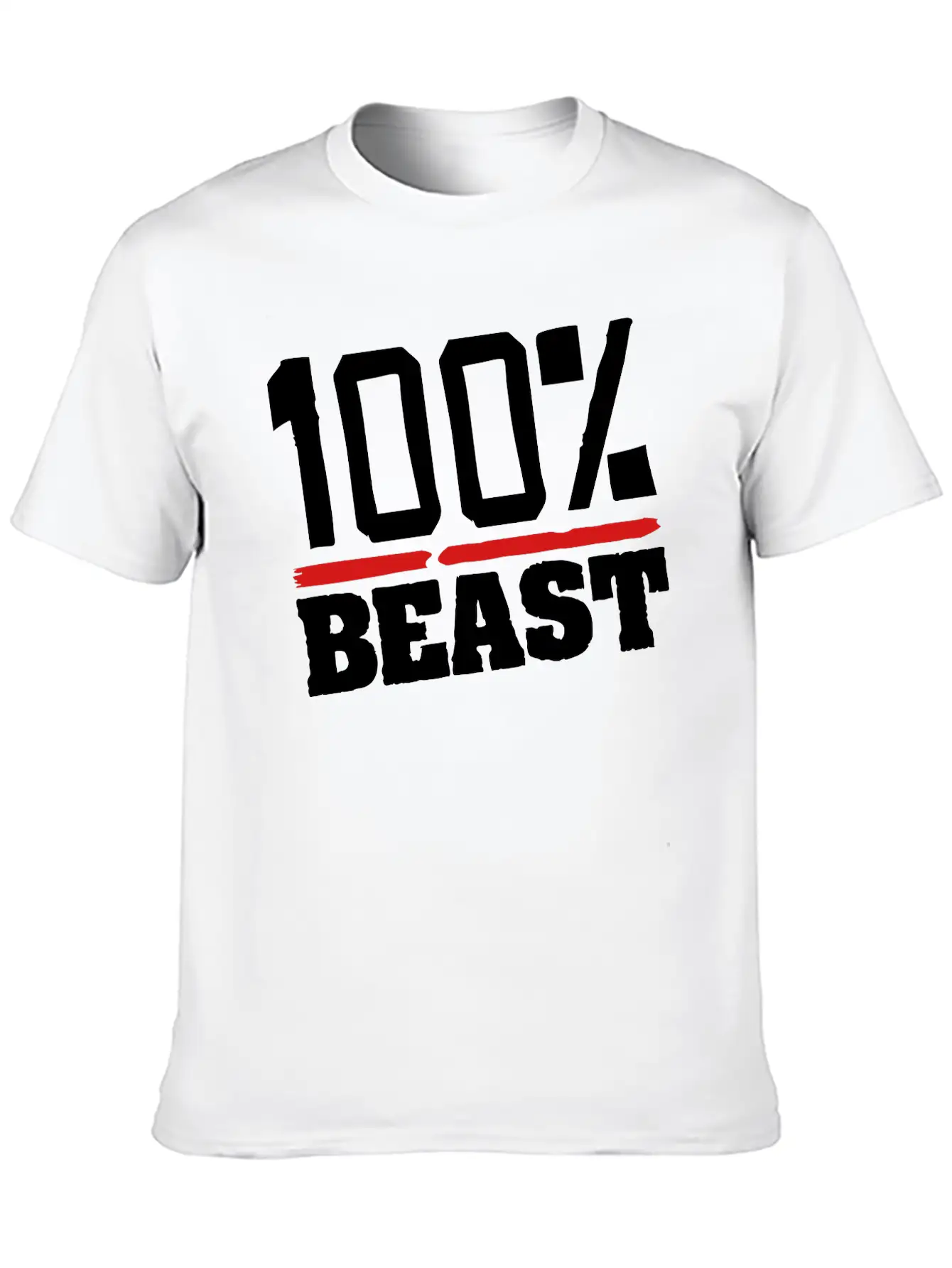 Beast_100_hi2 Unisex Casual T-Shirt – Clean Design For Daily Comfort