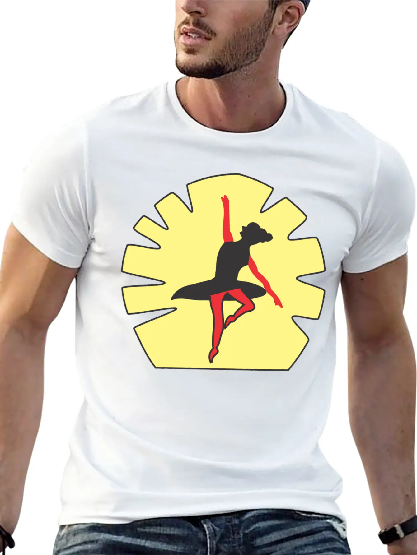 Belly Dance Unisex Casual T-Shirt – Clean Design For Daily Comfort