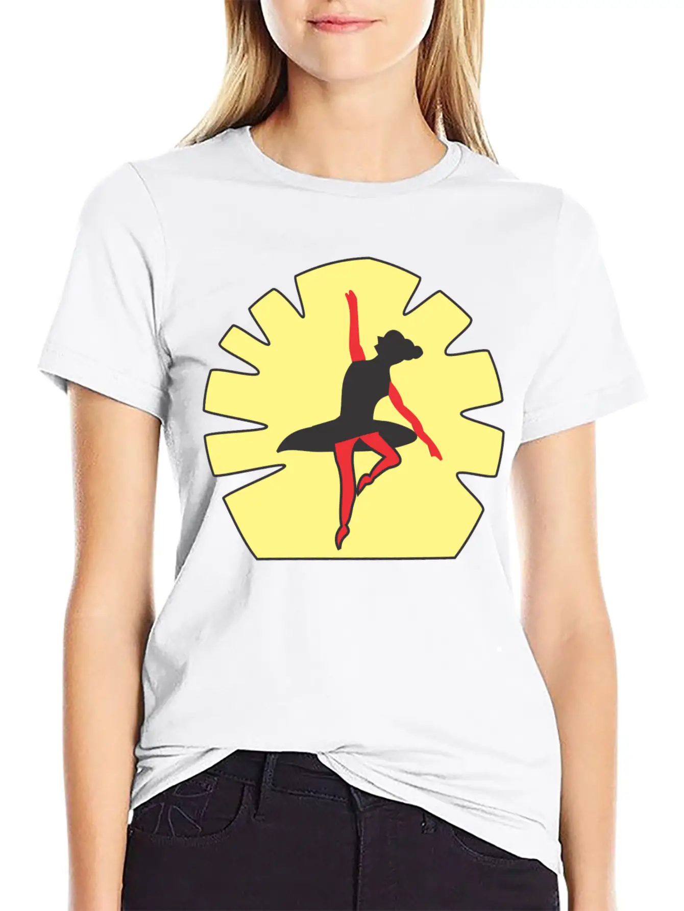 Belly Dance Unisex Casual T-Shirt – Clean Design For Daily Comfort
