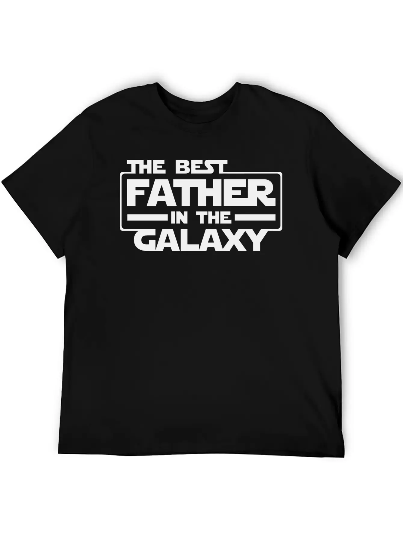 Best Father In The Galaxy Unisex Casual T-Shirt – Clean Design For Daily Comfort