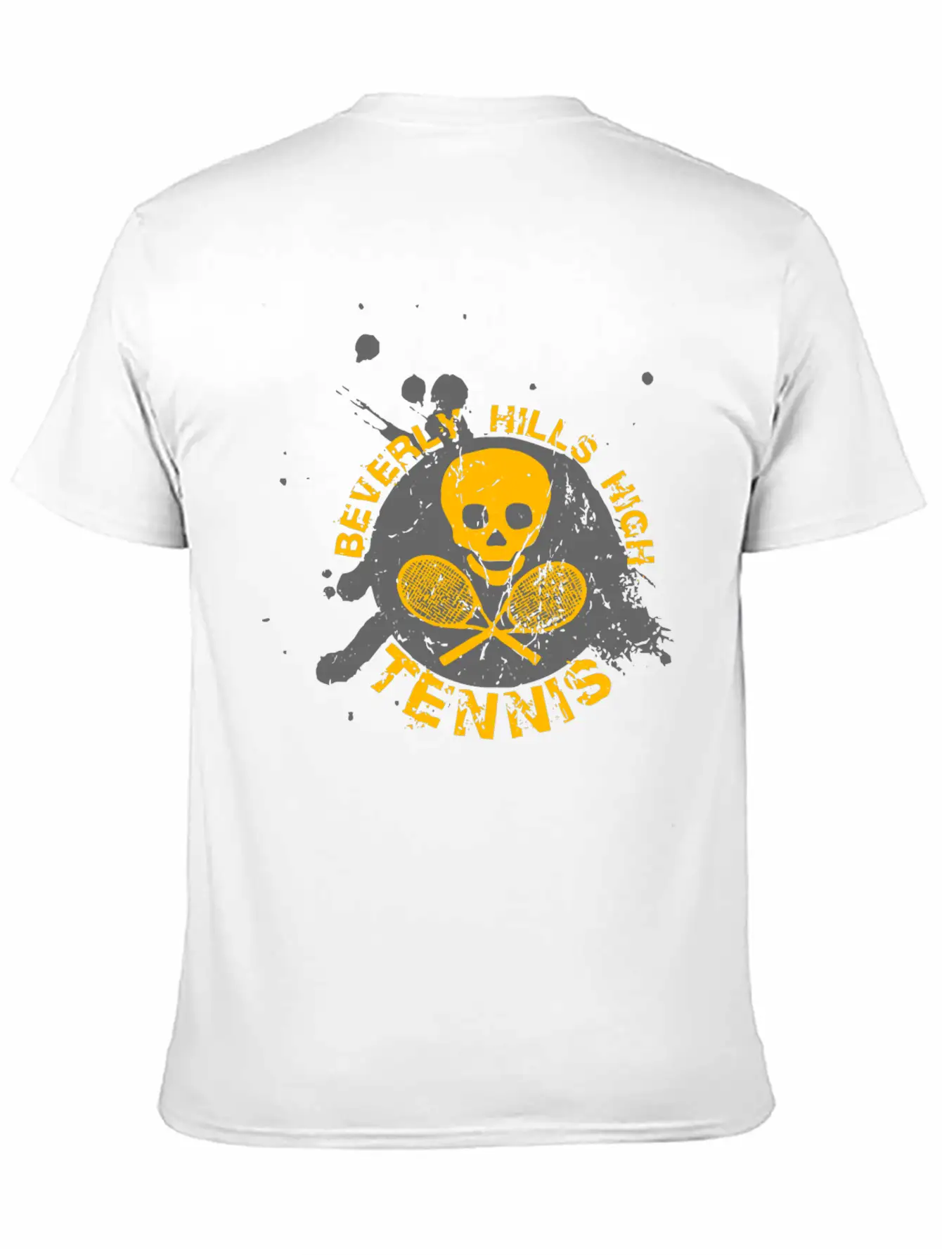BEVERLY HILLS HIGH TENNIS Unisex Casual T-Shirt – Clean Design For Daily Comfort