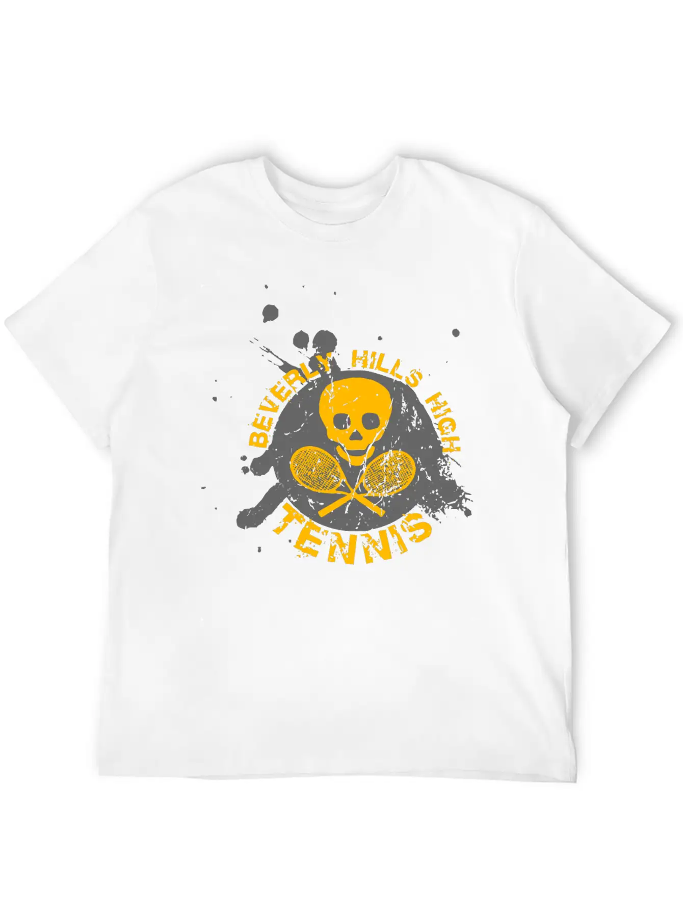 BEVERLY HILLS HIGH TENNIS Unisex Casual T-Shirt – Clean Design For Daily Comfort