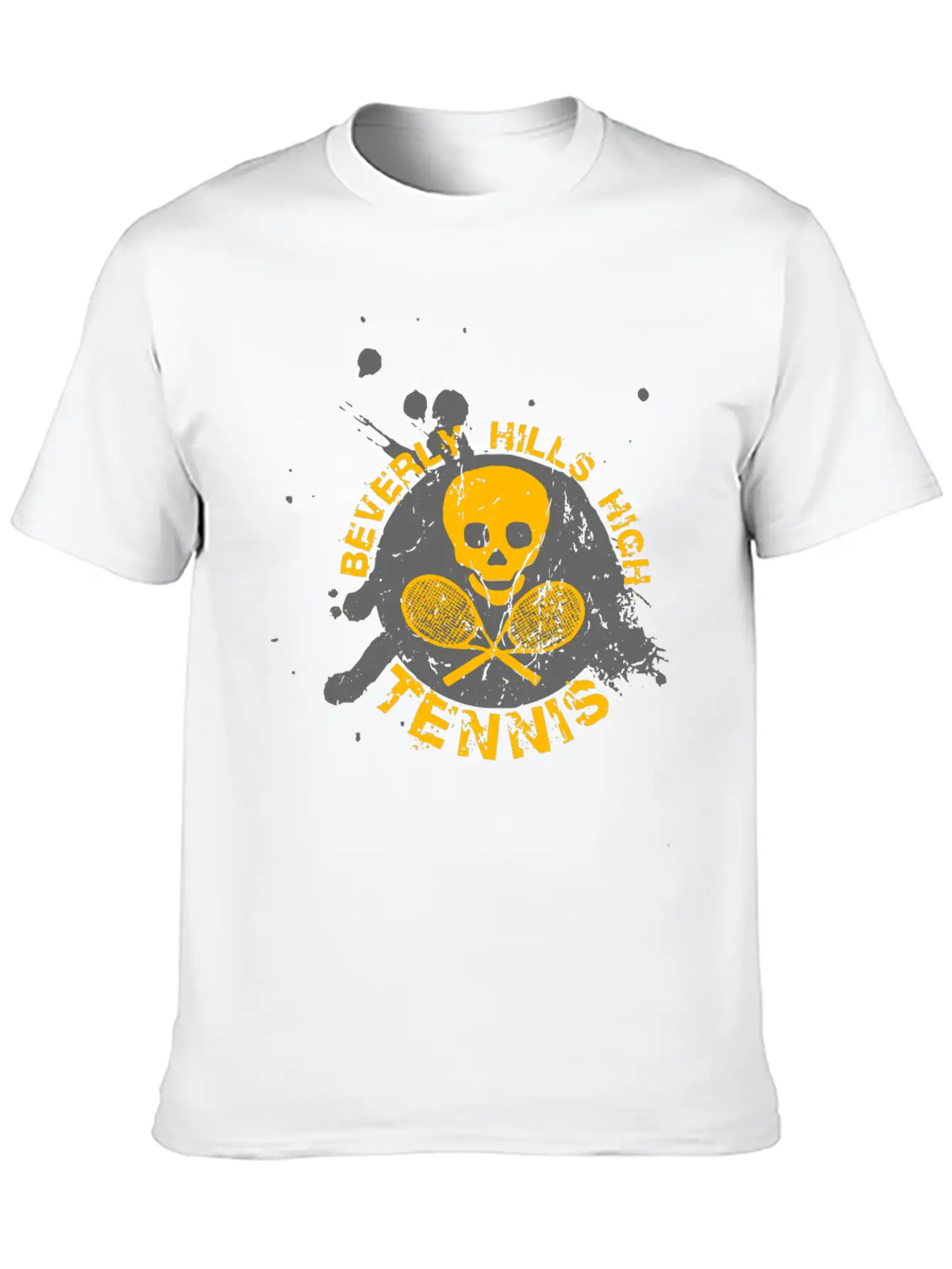 BEVERLY HILLS HIGH TENNIS Unisex Casual T-Shirt – Clean Design For Daily Comfort