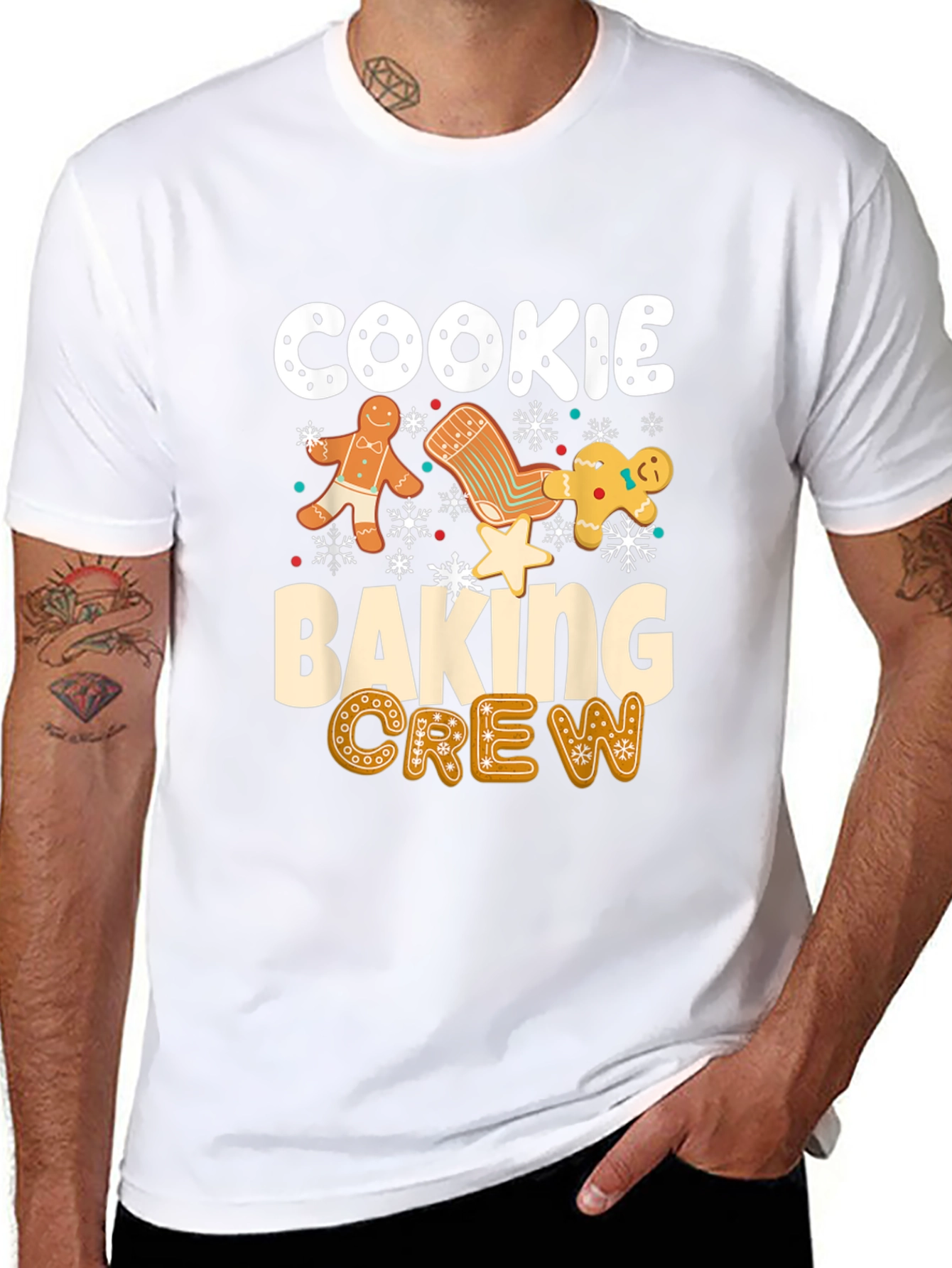 Cookie Baking Crew Christmas Graphic Tee