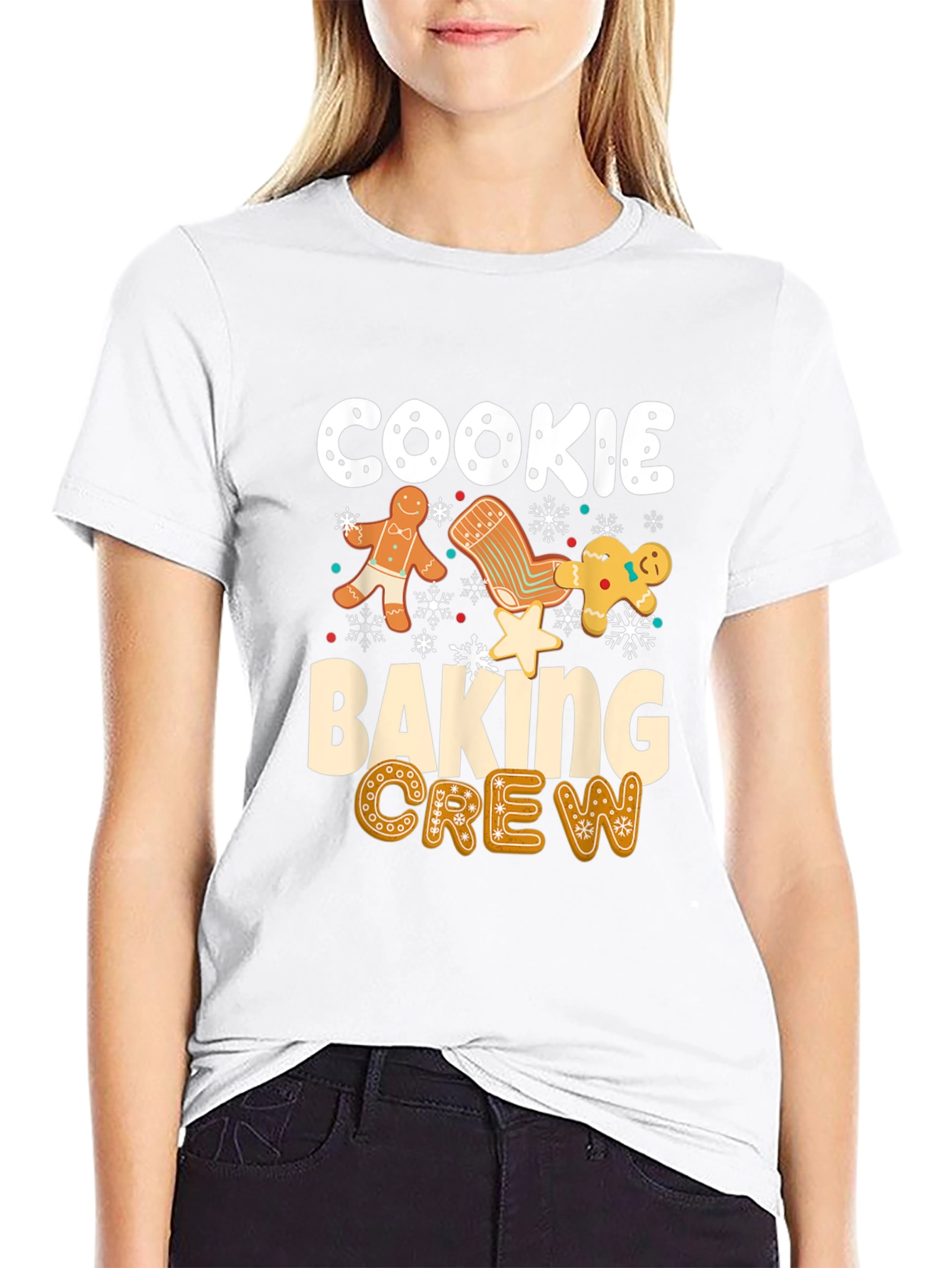 Cookie Baking Crew Christmas Graphic Tee