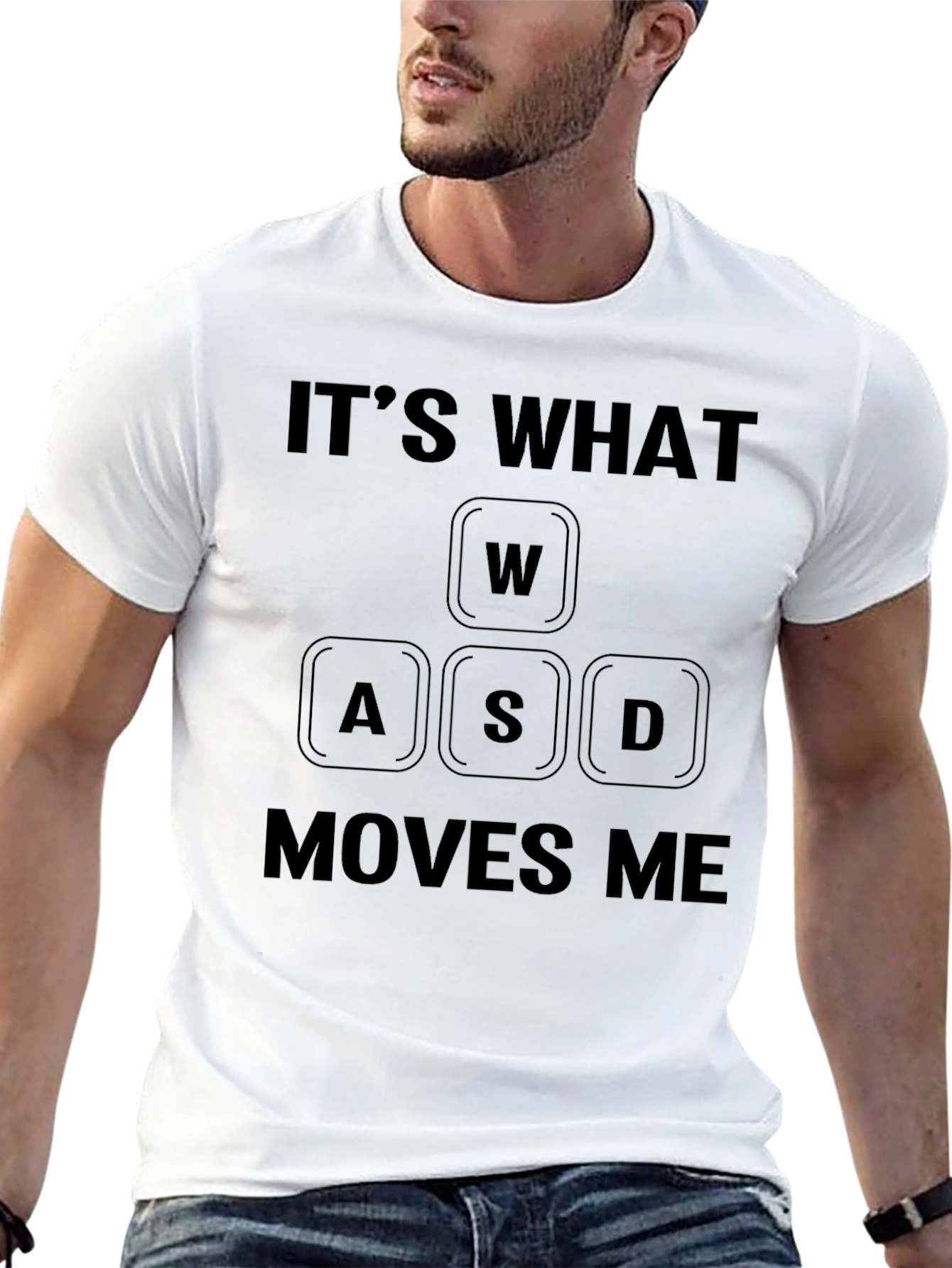 Gamer T-Shirt - Its What WASD Moves Me