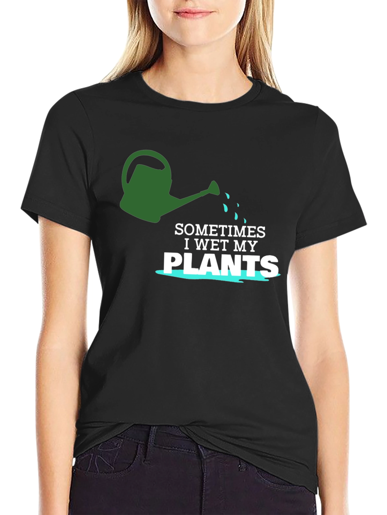 I Wet My Plants T-Shirt - Funny Gardening Tee