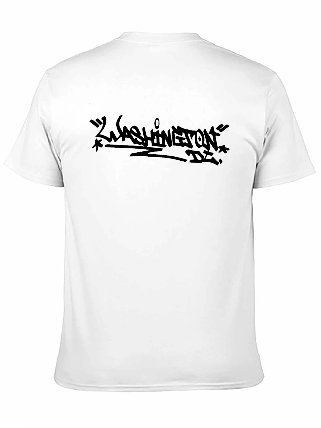 Washington D.C. Black Graphic T-Shirt