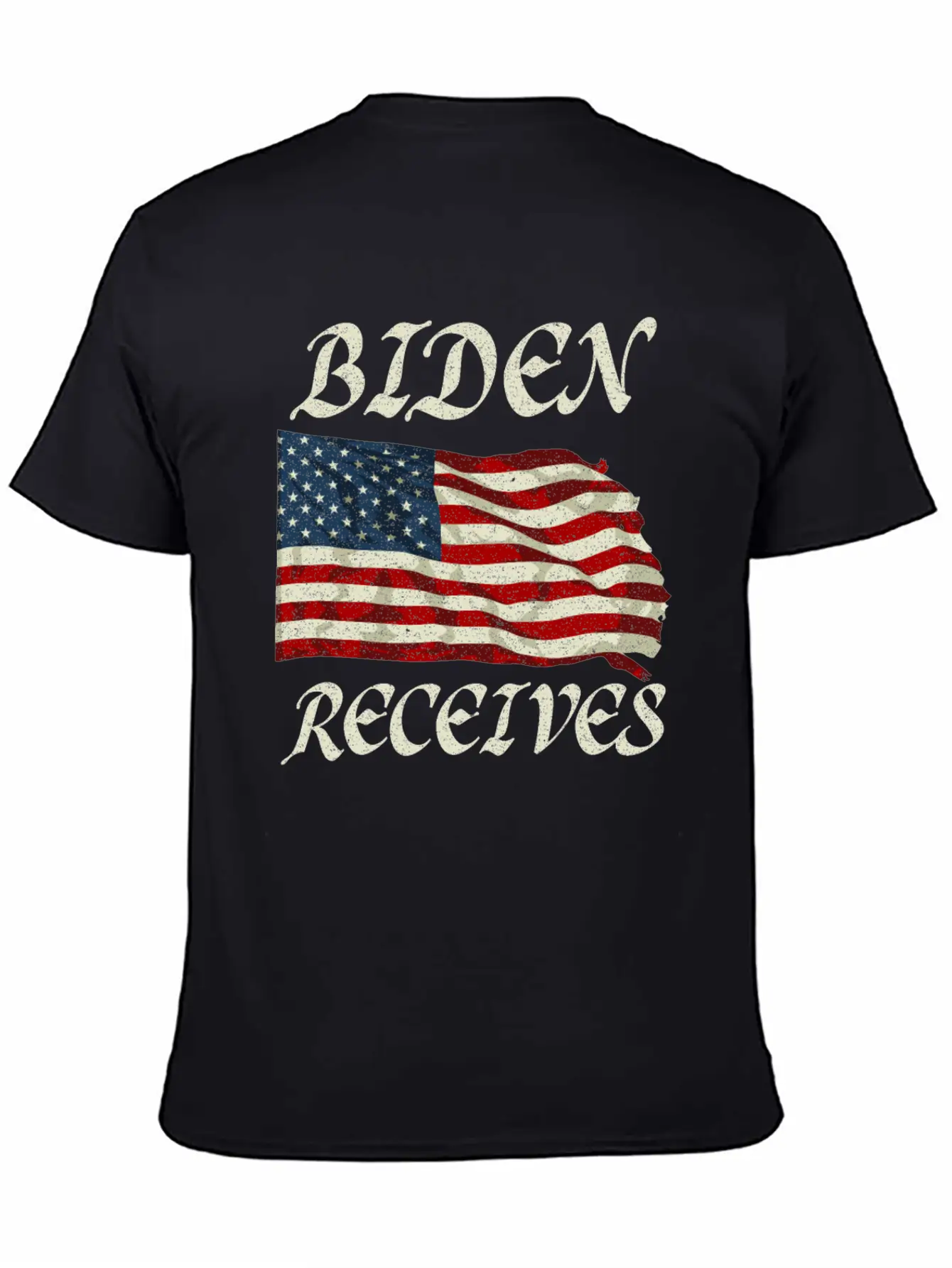 Biden Receives , Pro Biden Unisex Casual T-Shirt – Clean Design For Daily Comfort