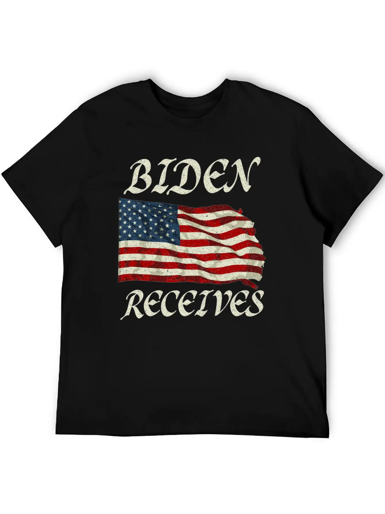 Biden Receives , Pro Biden Unisex Casual T-Shirt – Clean Design For Daily Comfort