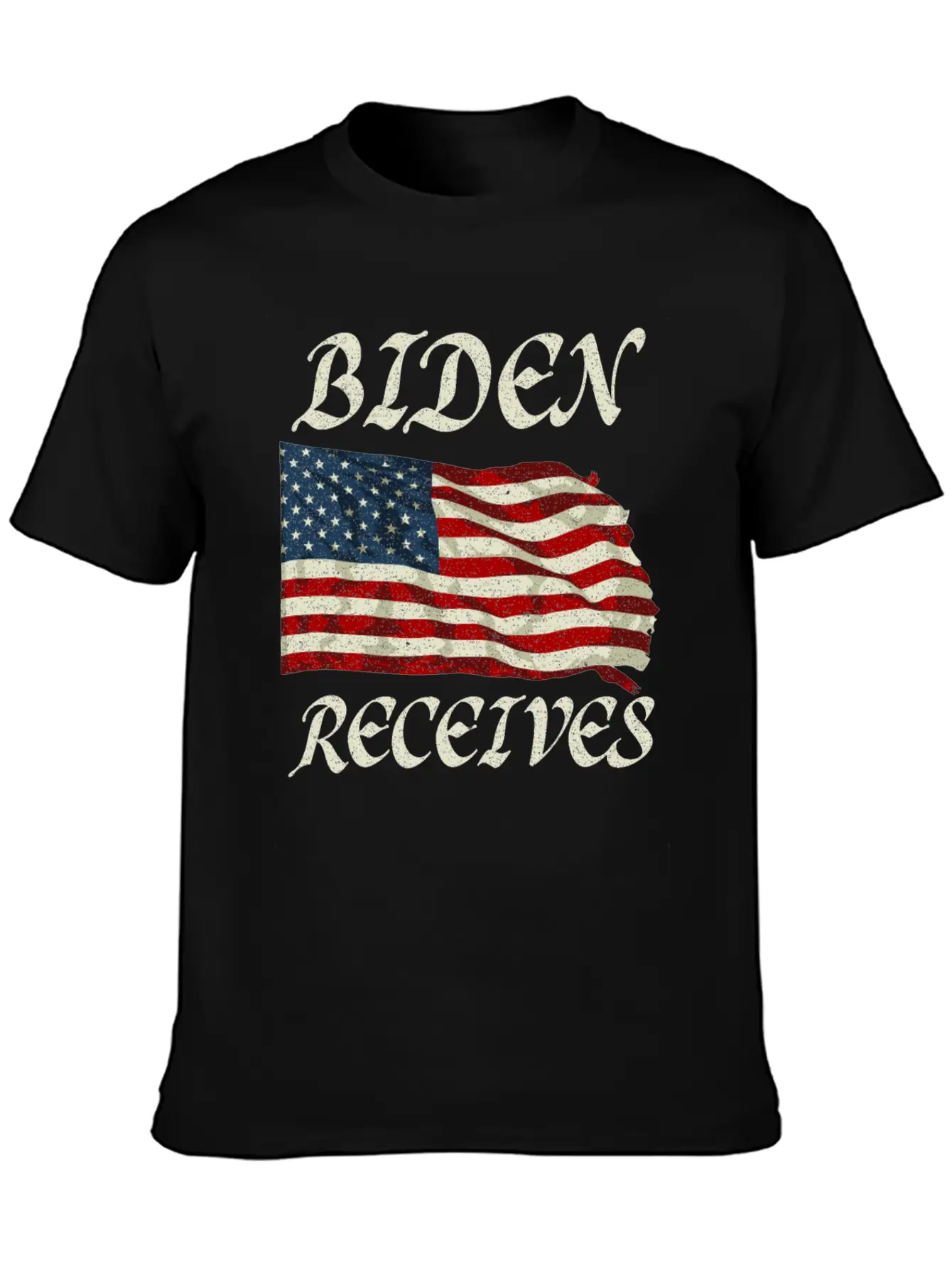 Biden Receives , Pro Biden Unisex Casual T-Shirt – Clean Design For Daily Comfort