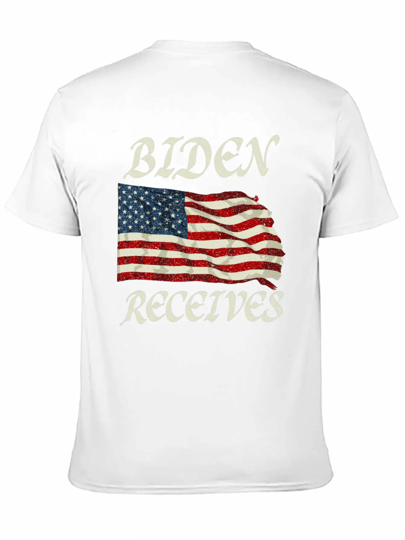 Biden Receives , Pro Biden Unisex Casual T-Shirt – Clean Design For Daily Comfort