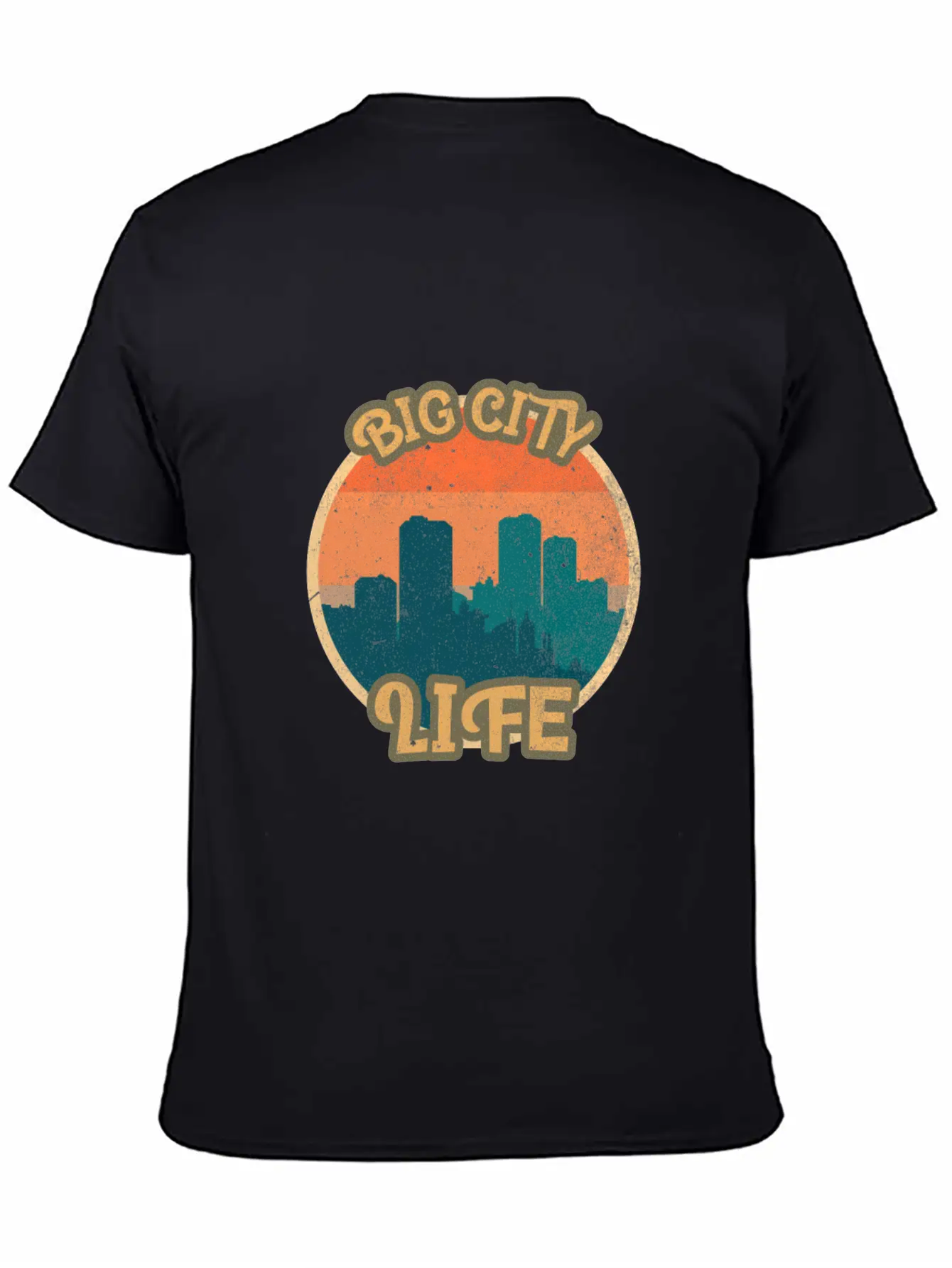 Big City Life Unisex Casual T-Shirt – Clean Design For Daily Comfort