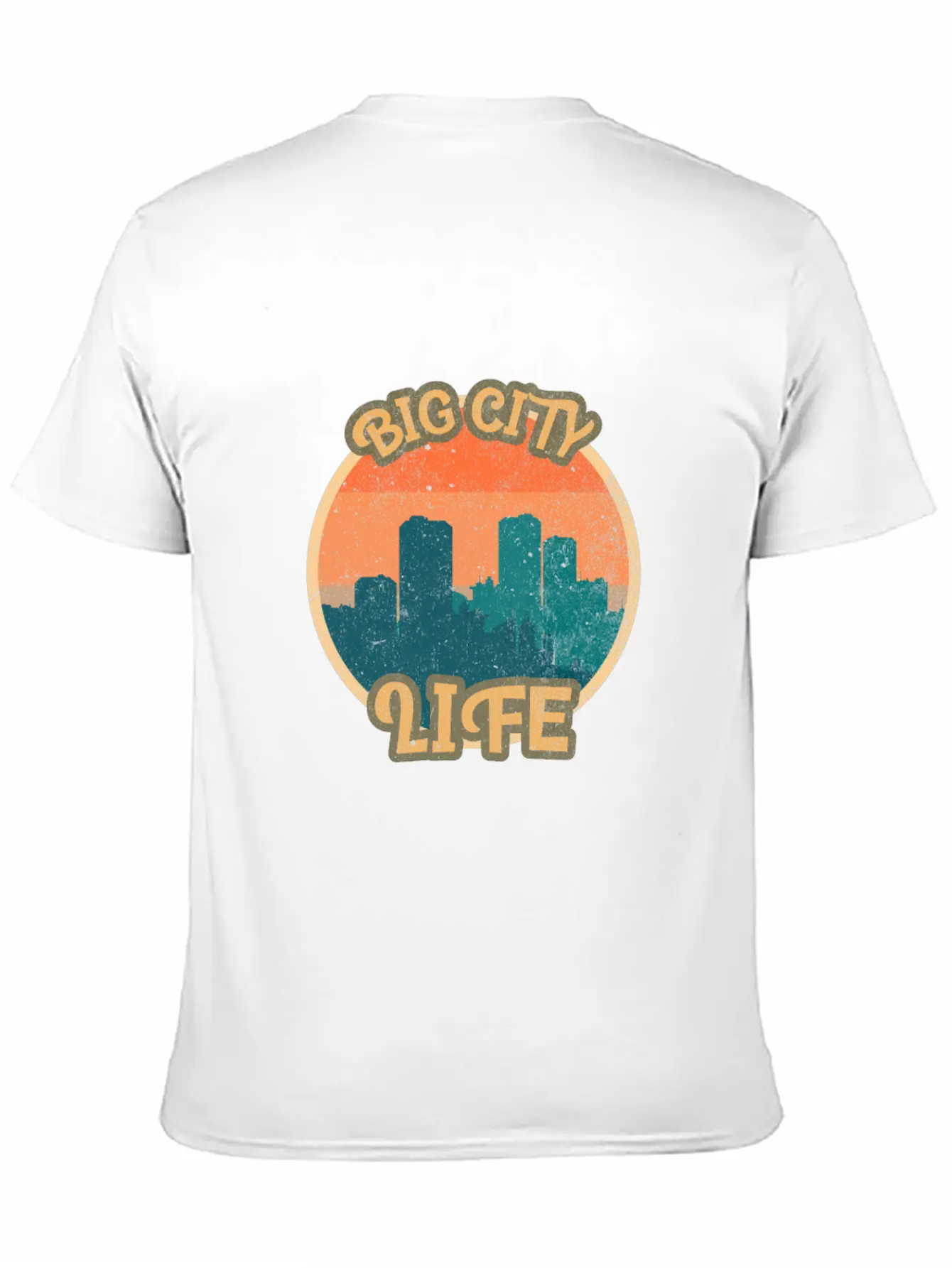 Big City Life Unisex Casual T-Shirt – Clean Design For Daily Comfort