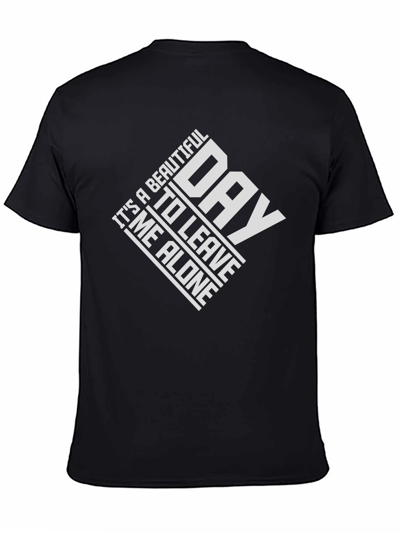 Funny Sarcastic Graphic Tee - Leave Me Alone