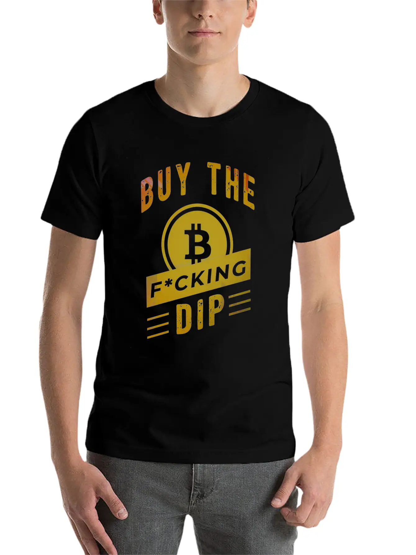 Bitcoin Crypto Father Dad Trader Crypto Unisex Casual T-Shirt – Clean Design For Daily Comfort