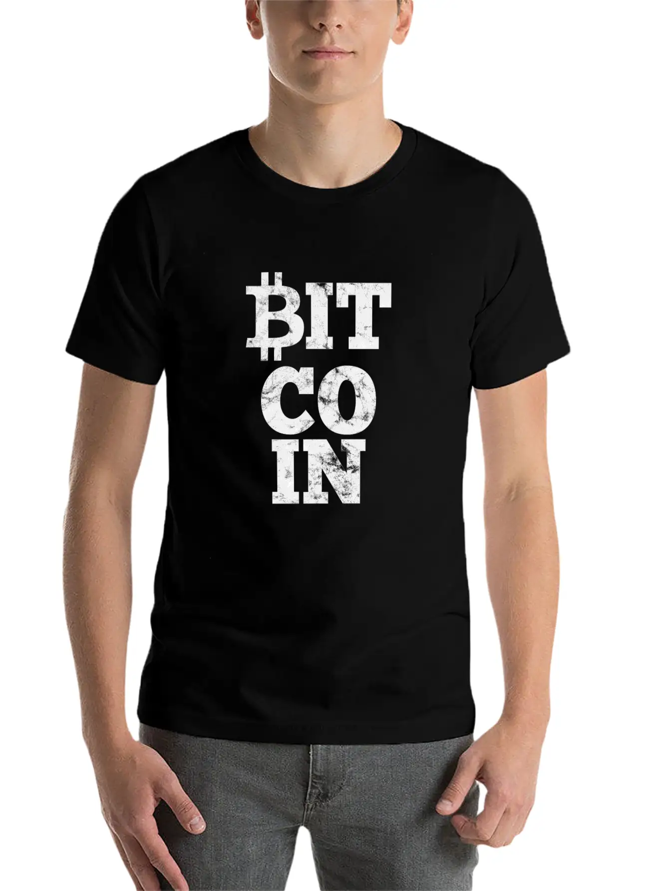 Bitcoin Crypto Mining Blockchain Ethereum Money Unisex Casual T-Shirt – Clean Design For Daily Comfort