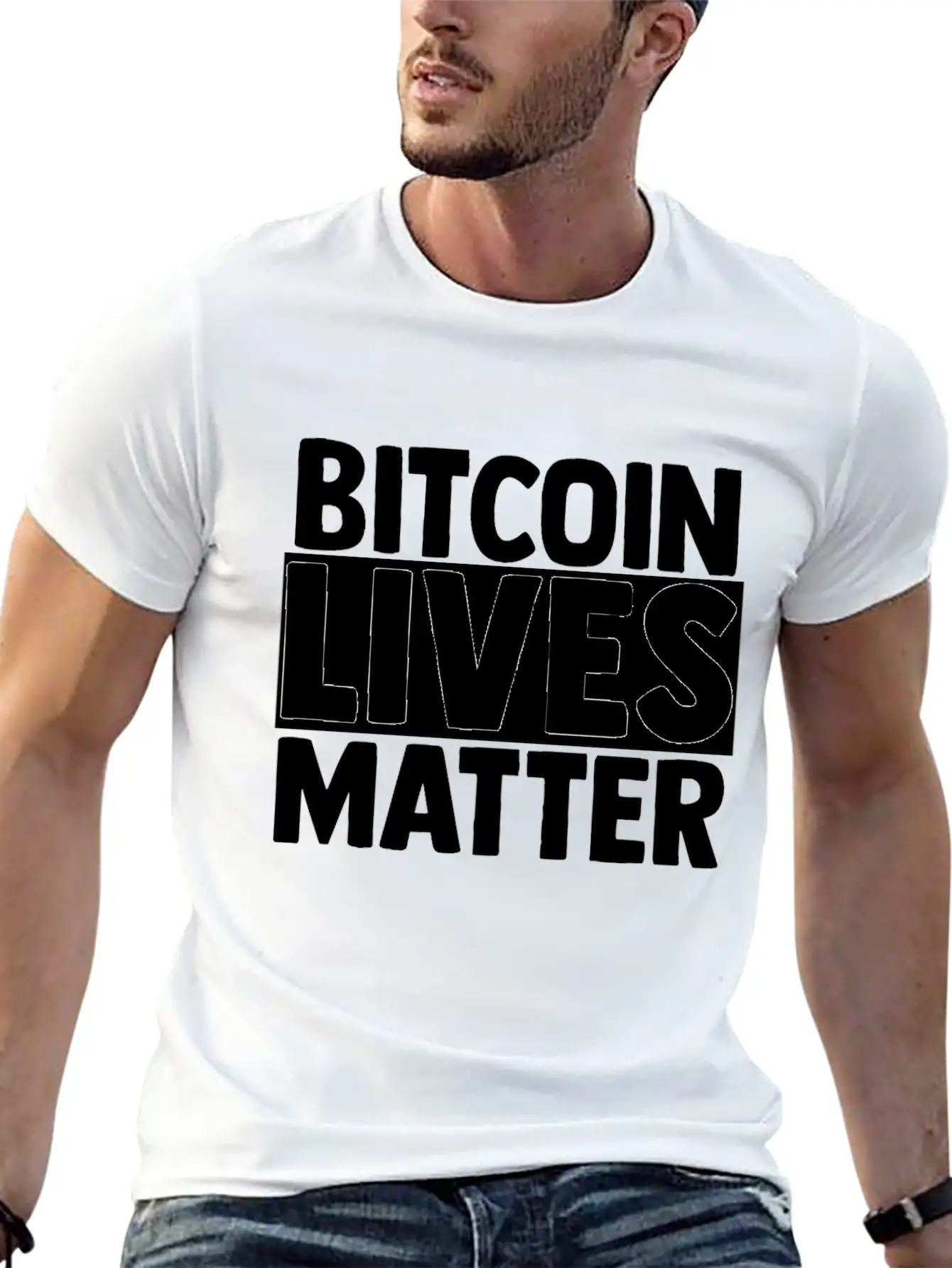 Bitcoin Exchange Blockchain Investment Currency Unisex Casual T-Shirt – Clean Design For Daily Comfort