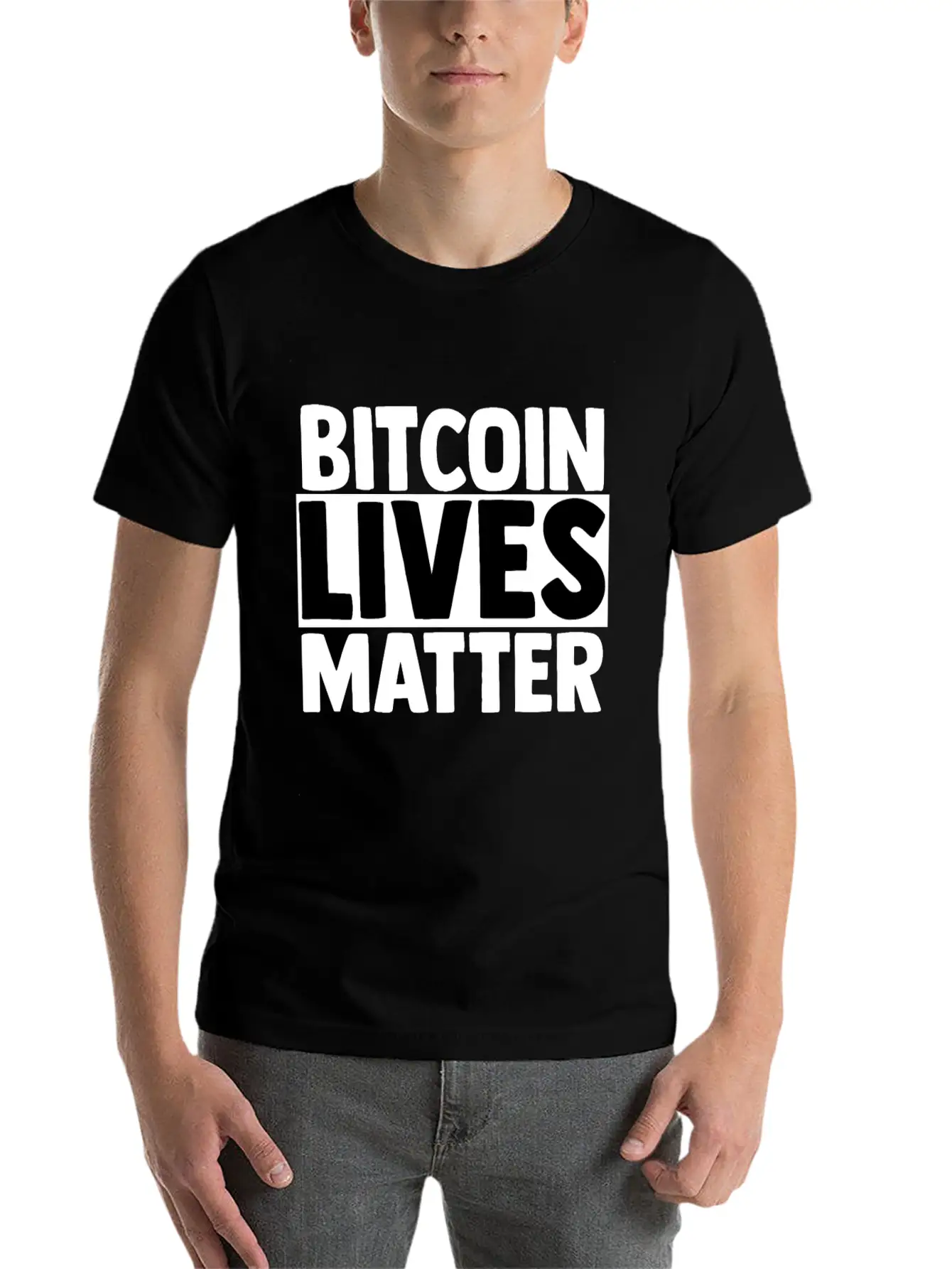 Bitcoin Exchange Blockchain Investment Currency Unisex Casual T-Shirt – Clean Design For Daily Comfort