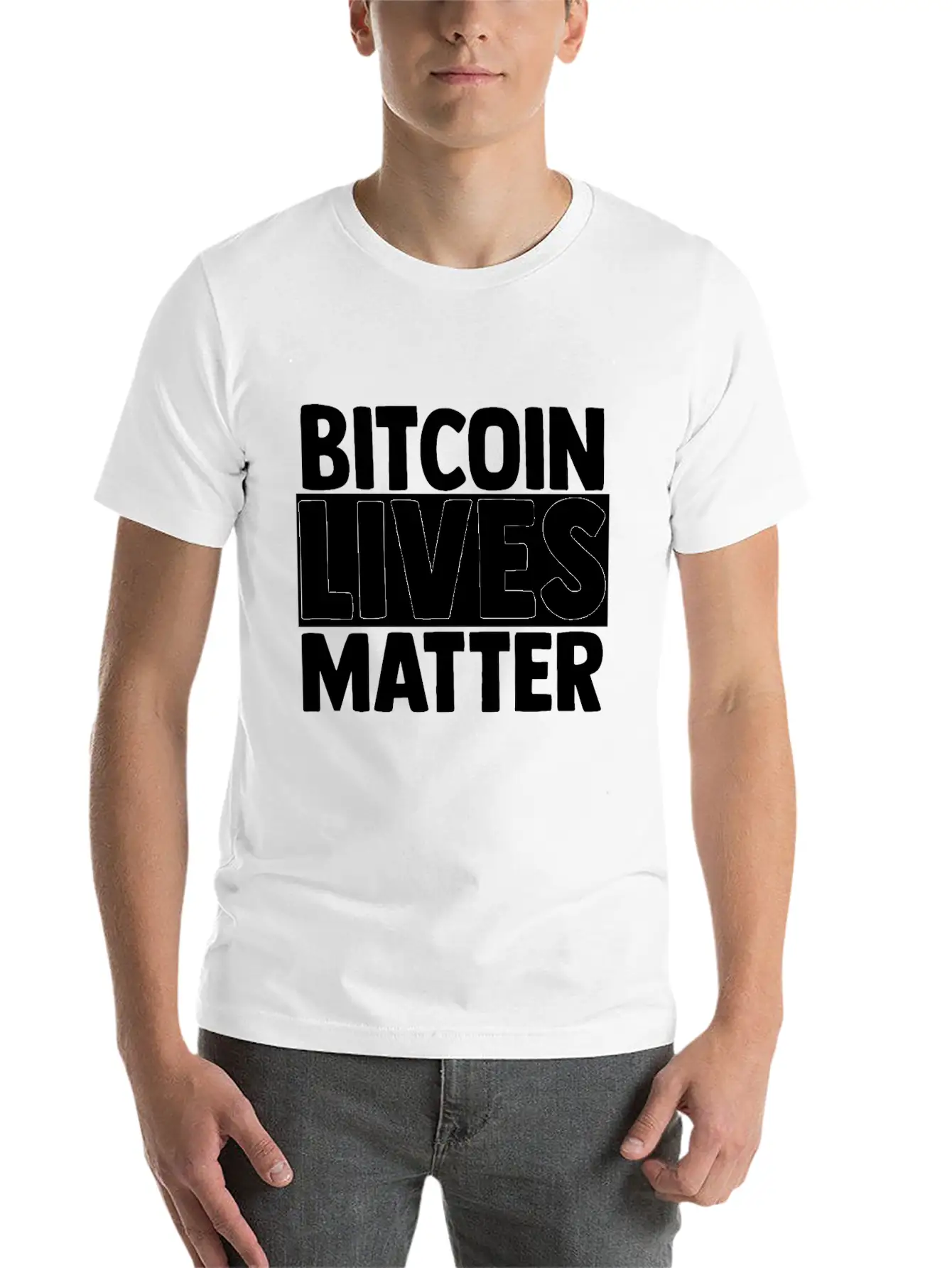 Bitcoin Exchange Blockchain Investment Currency Unisex Casual T-Shirt – Clean Design For Daily Comfort