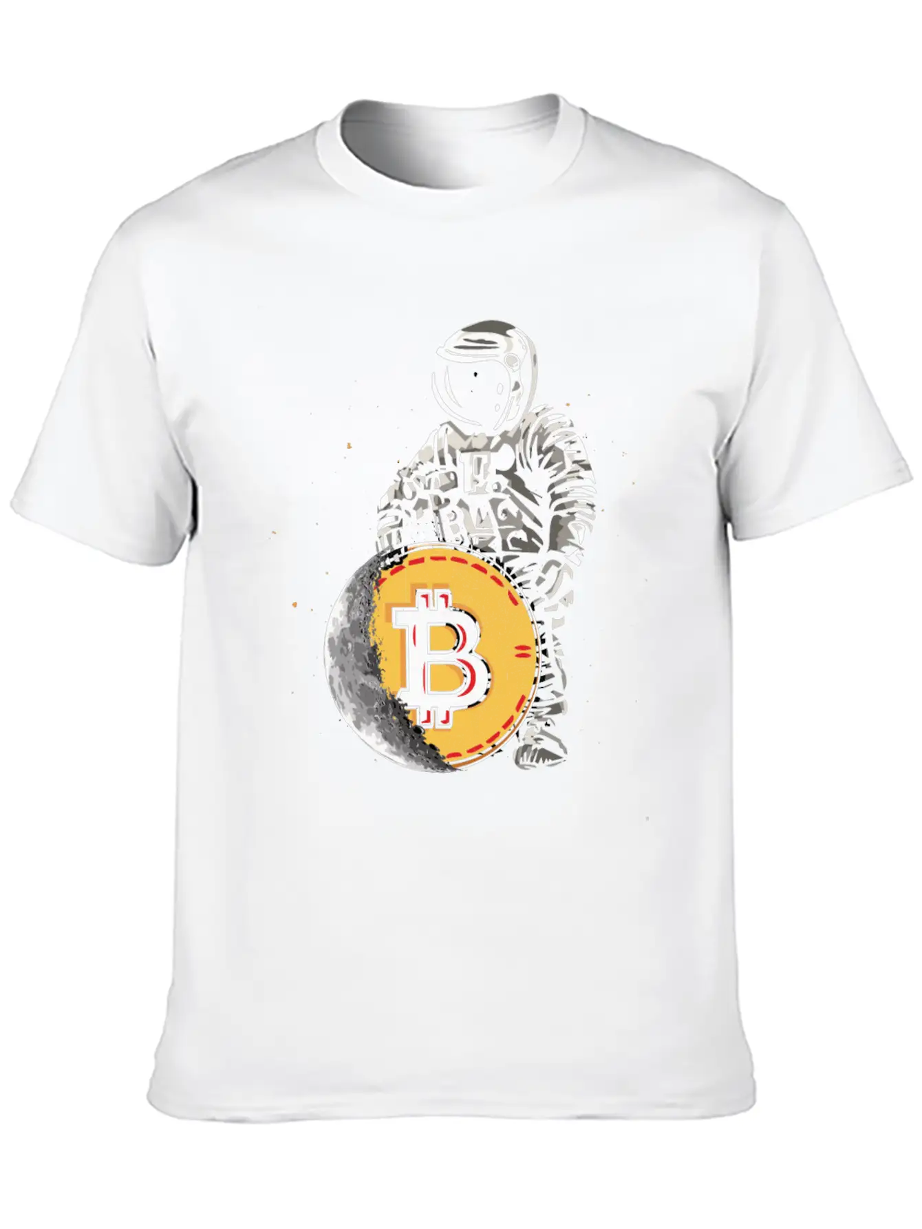 Bitcoin Never Sleeps Bitcoin BTC Crypto Currency Unisex Casual T-Shirt – Clean Design For Daily Comfort