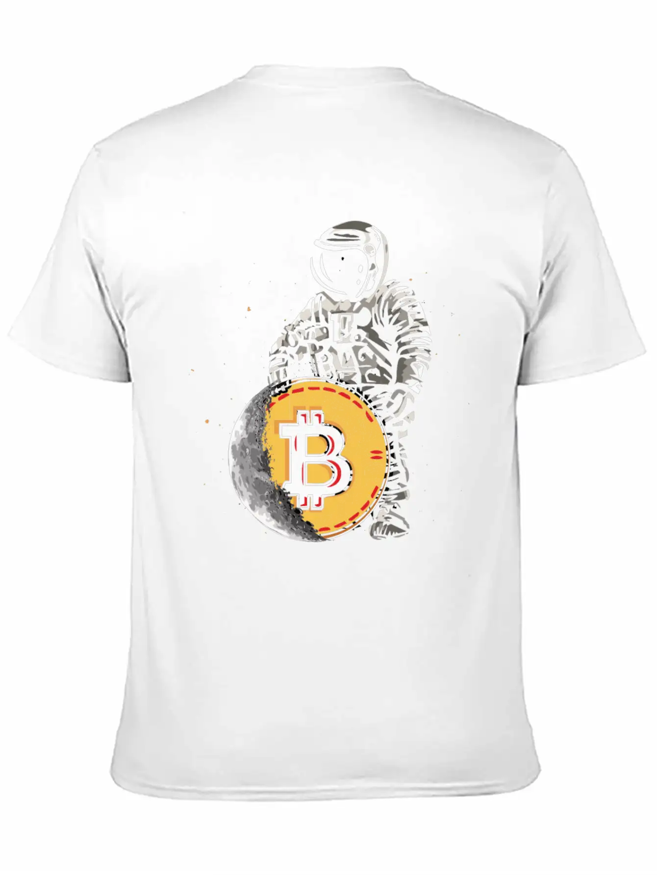 Bitcoin Never Sleeps Bitcoin BTC Crypto Currency Unisex Casual T-Shirt – Clean Design For Daily Comfort