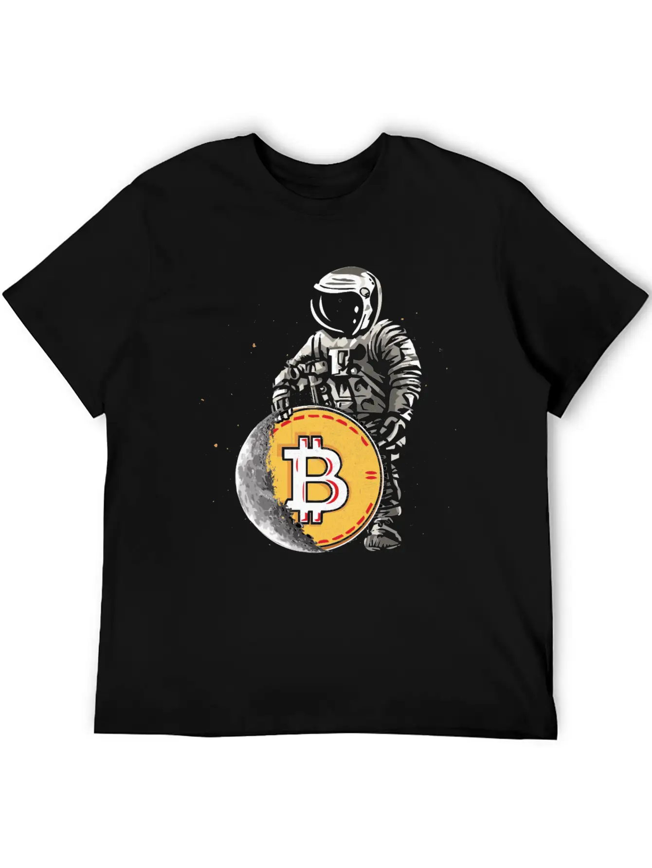 Bitcoin Never Sleeps Bitcoin BTC Crypto Currency Unisex Casual T-Shirt – Clean Design For Daily Comfort