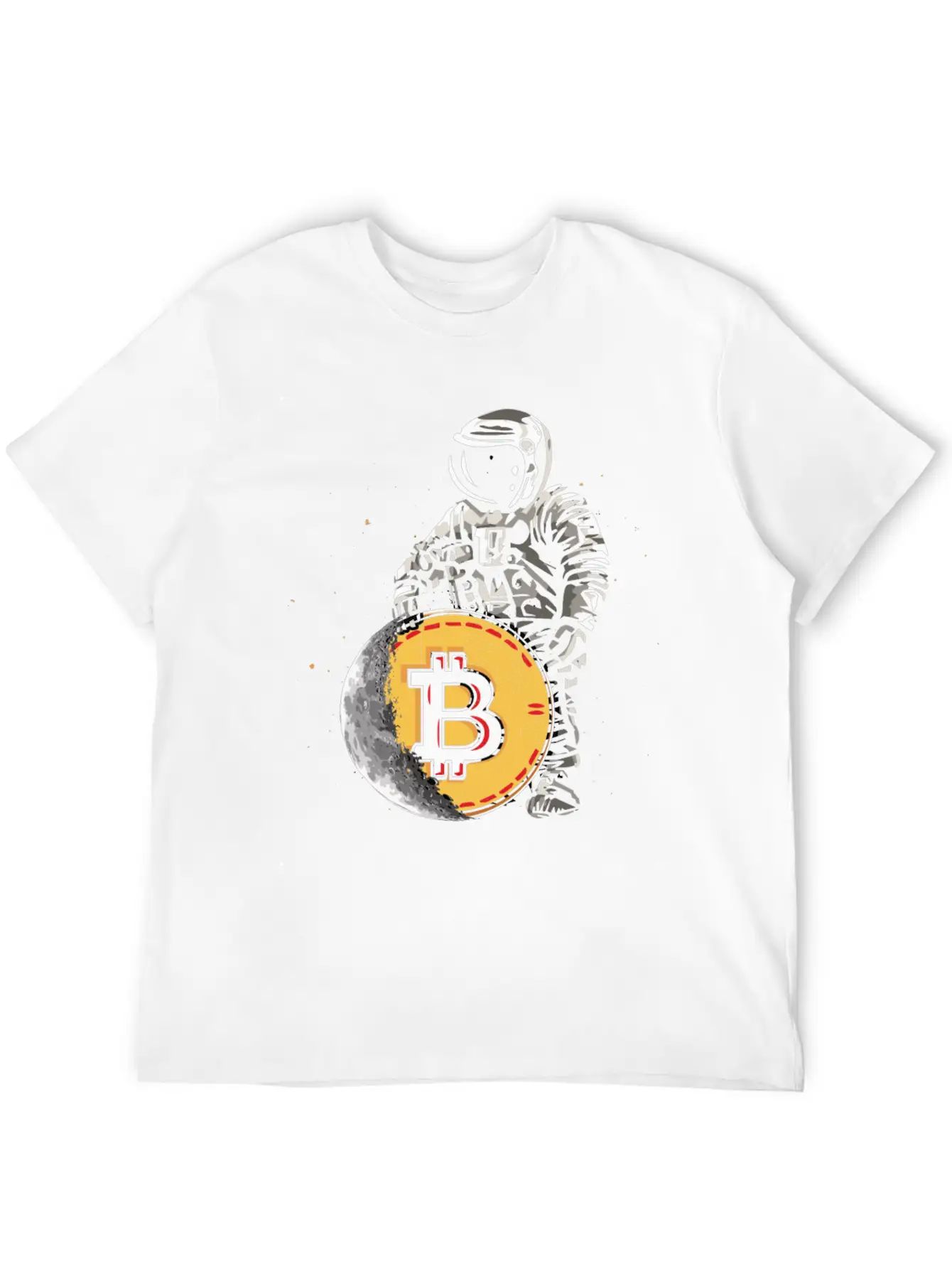 Bitcoin Never Sleeps Bitcoin BTC Crypto Currency Unisex Casual T-Shirt – Clean Design For Daily Comfort