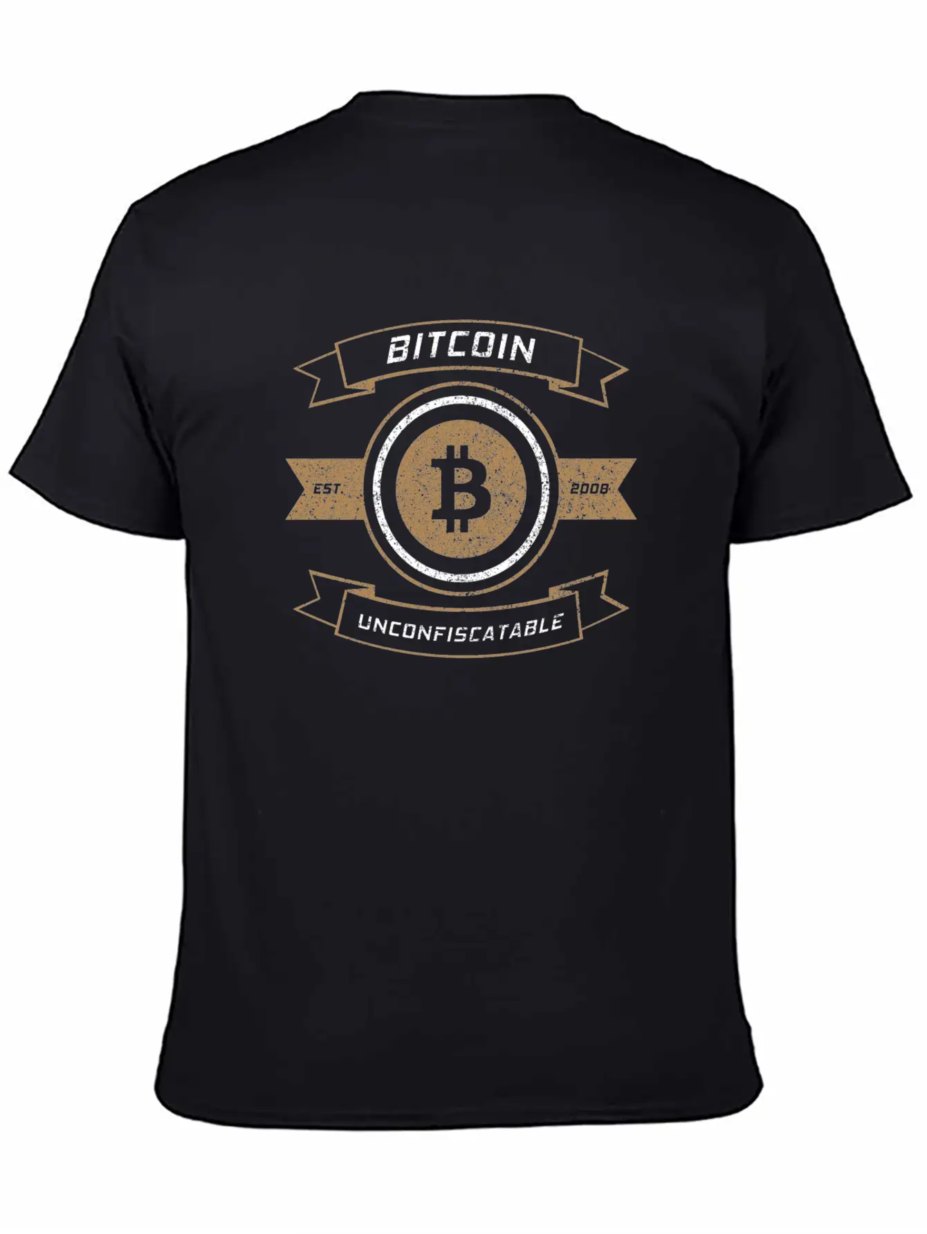 Bitcoin Unconfiscatable I Cool BTC Bitcoin Freedom Unisex Casual T-Shirt – Clean Design For Daily Comfort