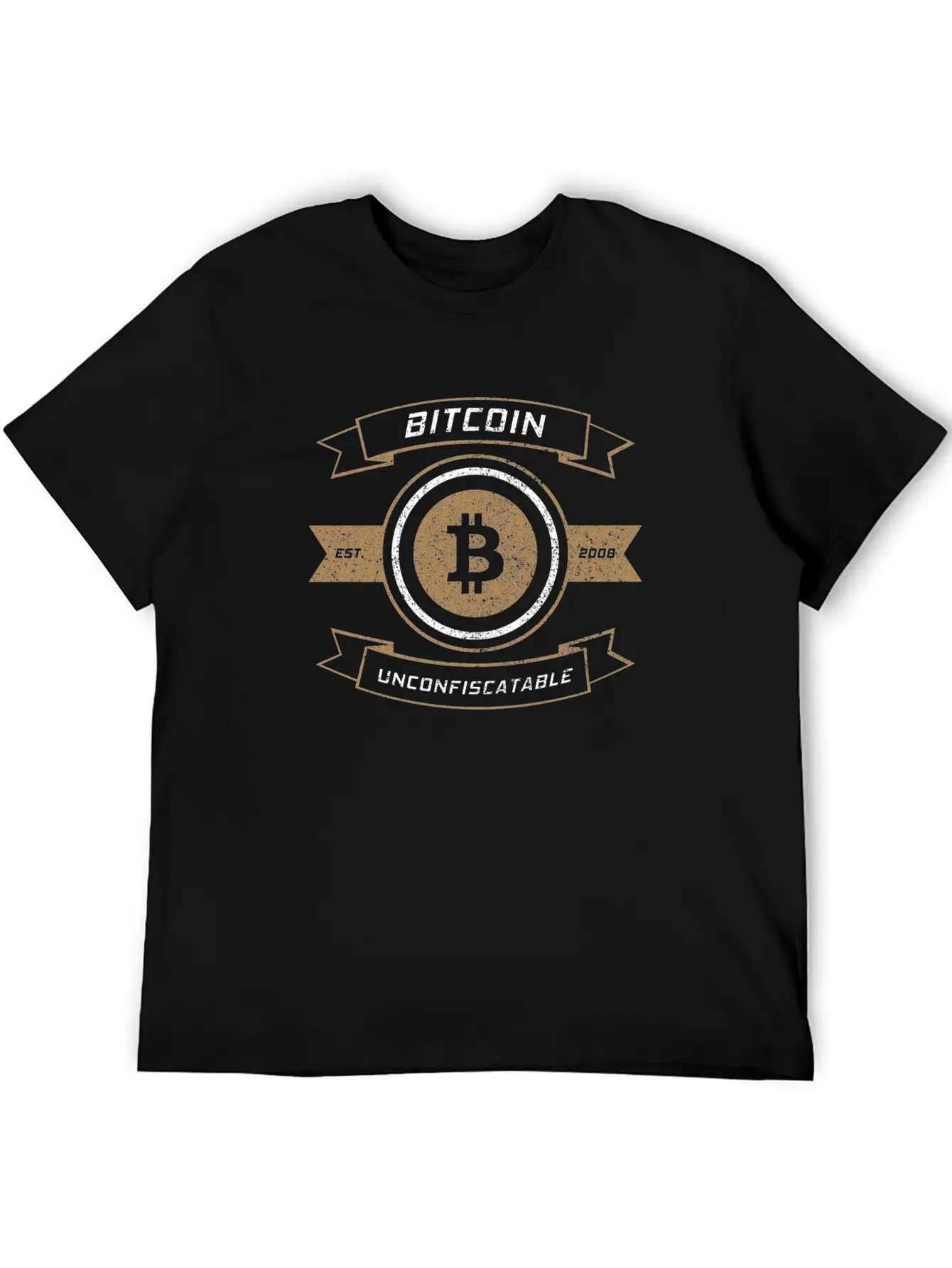 Bitcoin Unconfiscatable I Cool BTC Bitcoin Freedom Unisex Casual T-Shirt – Clean Design For Daily Comfort