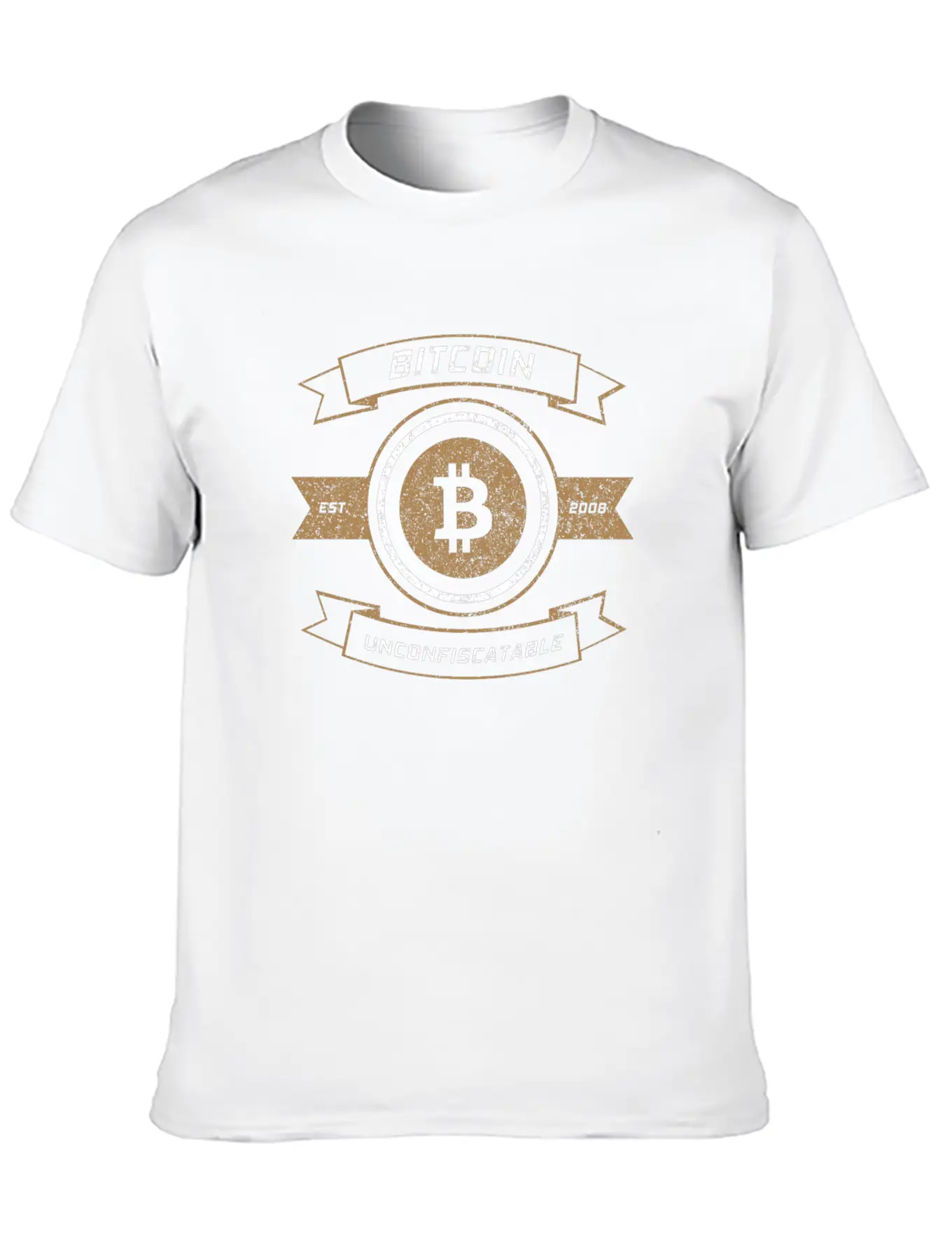 Bitcoin Unconfiscatable I Cool BTC Bitcoin Freedom Unisex Casual T-Shirt – Clean Design For Daily Comfort