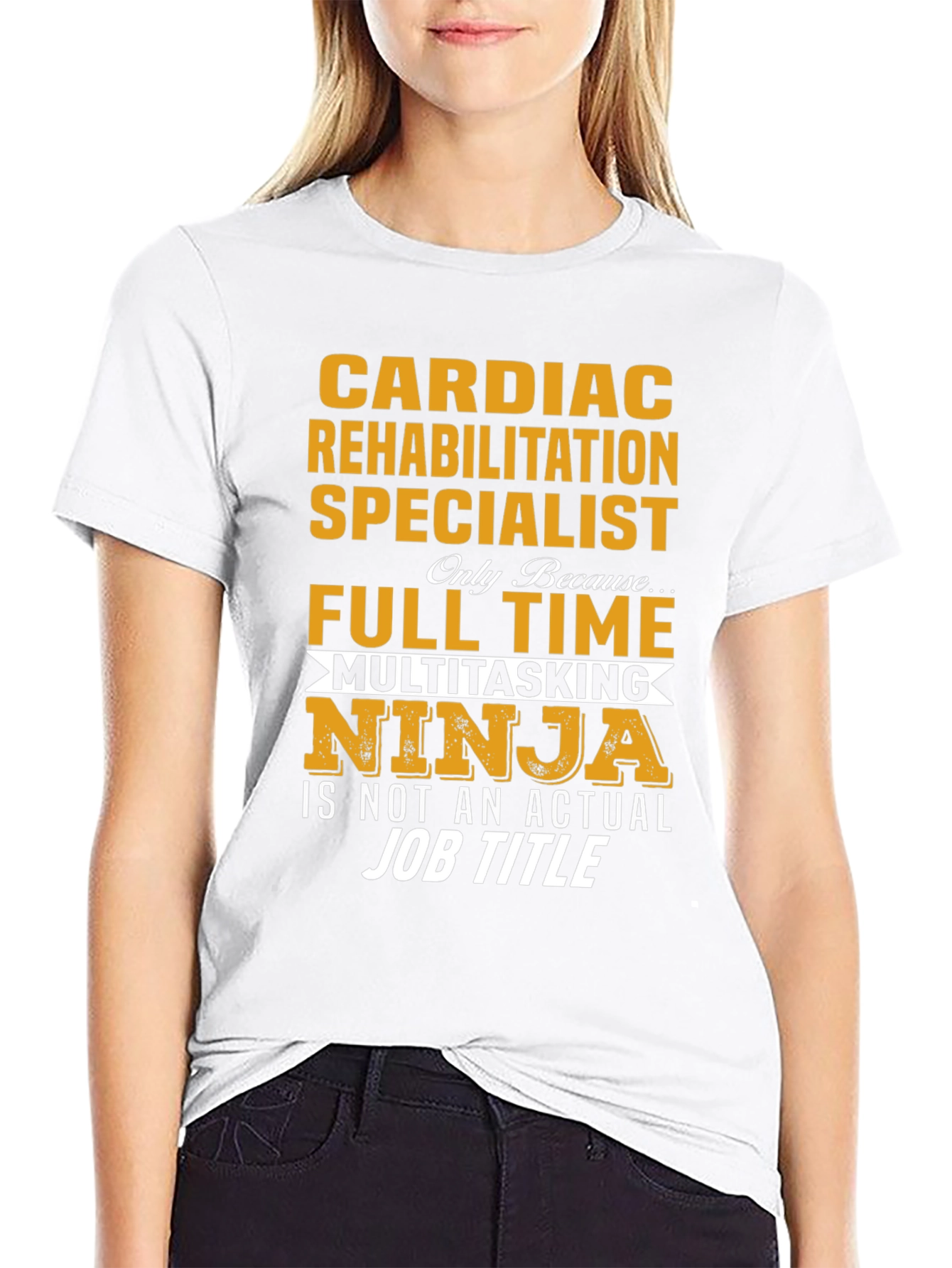Cardiac Rehab Specialist T-Shirt Ninja Multitasking