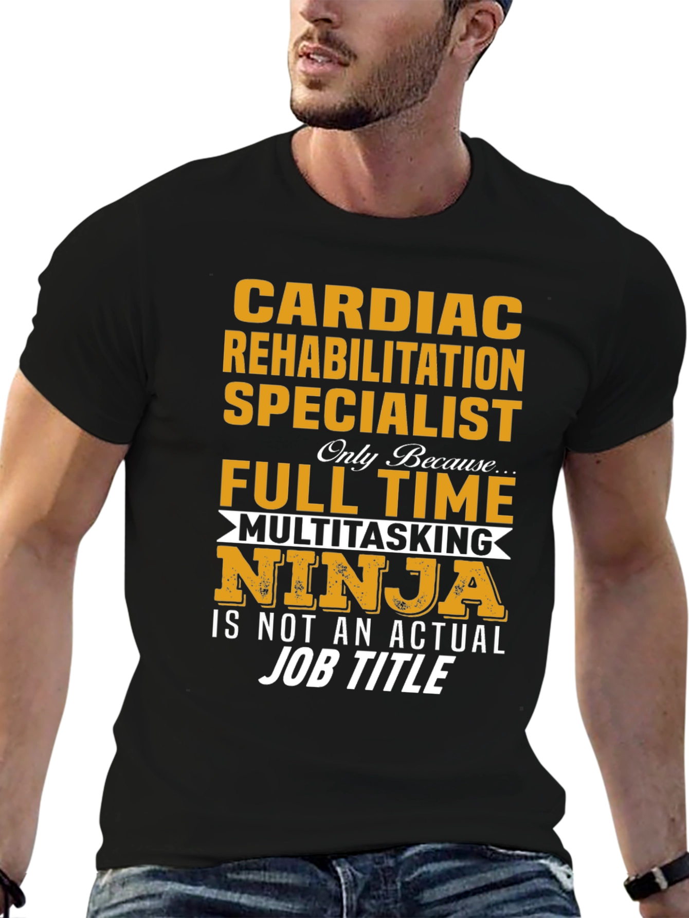 Cardiac Rehab Specialist T-Shirt Ninja Multitasking