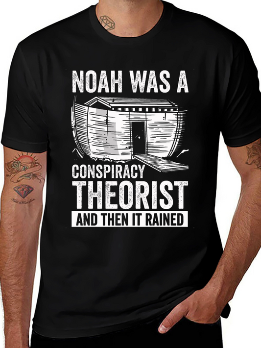 Noah Conspiracy Theorist Funny T-Shirt