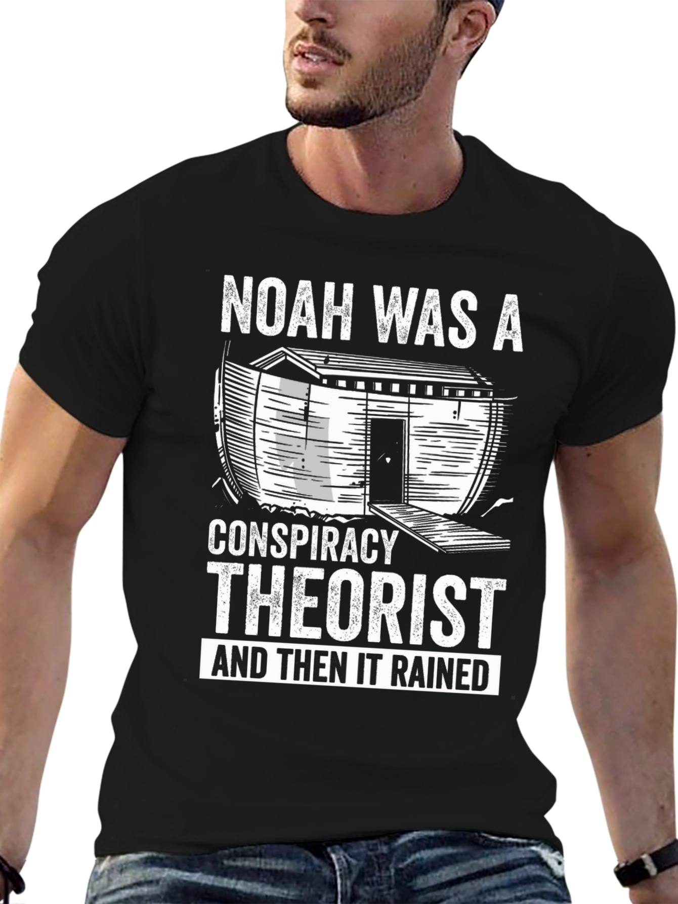 Noah Conspiracy Theorist Funny T-Shirt