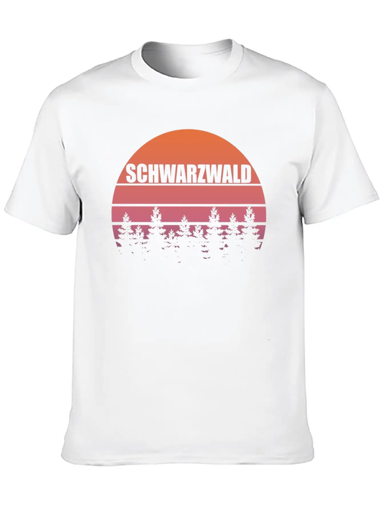 Black Forest Residents Black Forest Retro Gift Unisex Casual T-Shirt – Clean Design For Daily Comfort