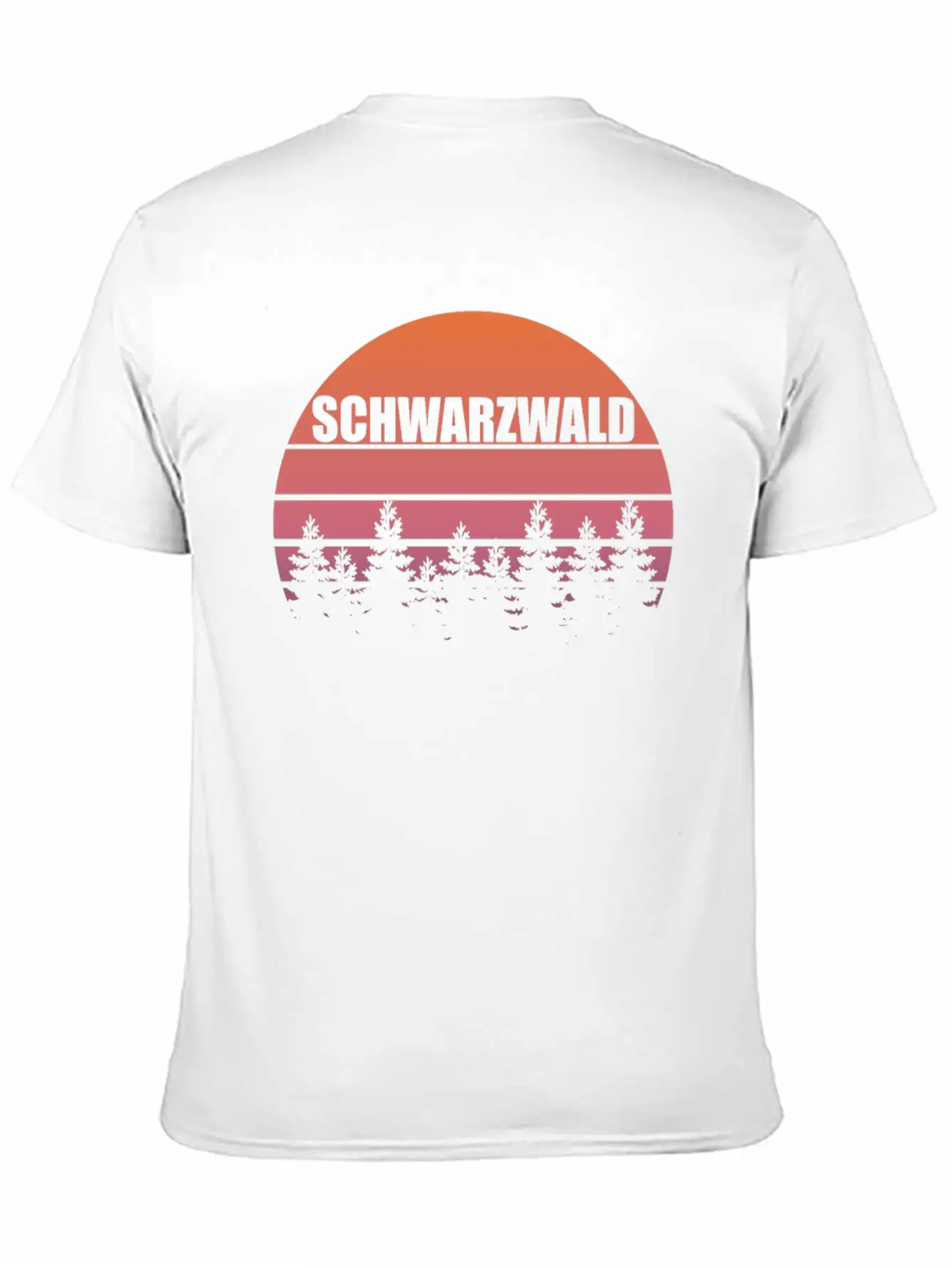 Black Forest Residents Black Forest Retro Gift Unisex Casual T-Shirt – Clean Design For Daily Comfort