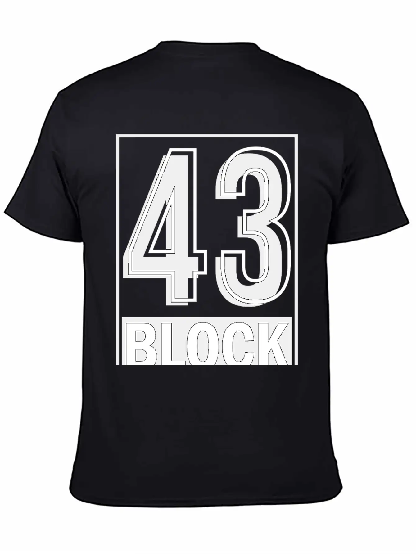 Block 43 Unisex Casual T-Shirt – Clean Design For Daily Comfort