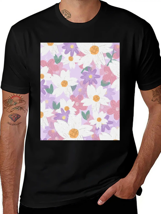 Blossom Flower Unisex Casual T-Shirt – Clean Design For Daily Comfort