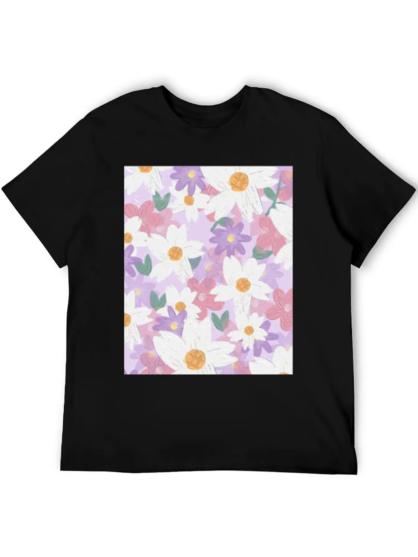 Blossom Flower Unisex Casual T-Shirt – Clean Design For Daily Comfort