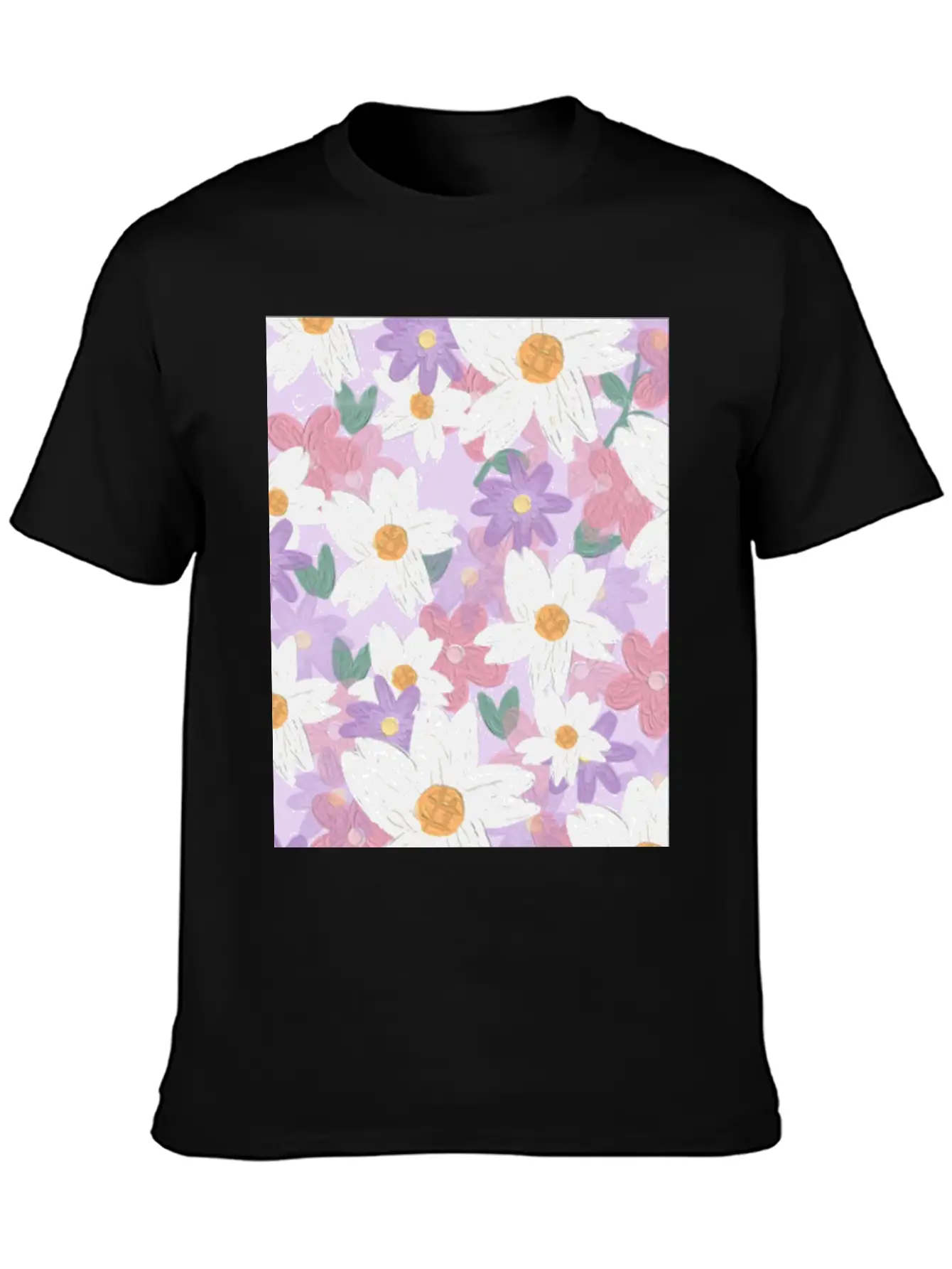 Blossom Flower Unisex Casual T-Shirt – Clean Design For Daily Comfort