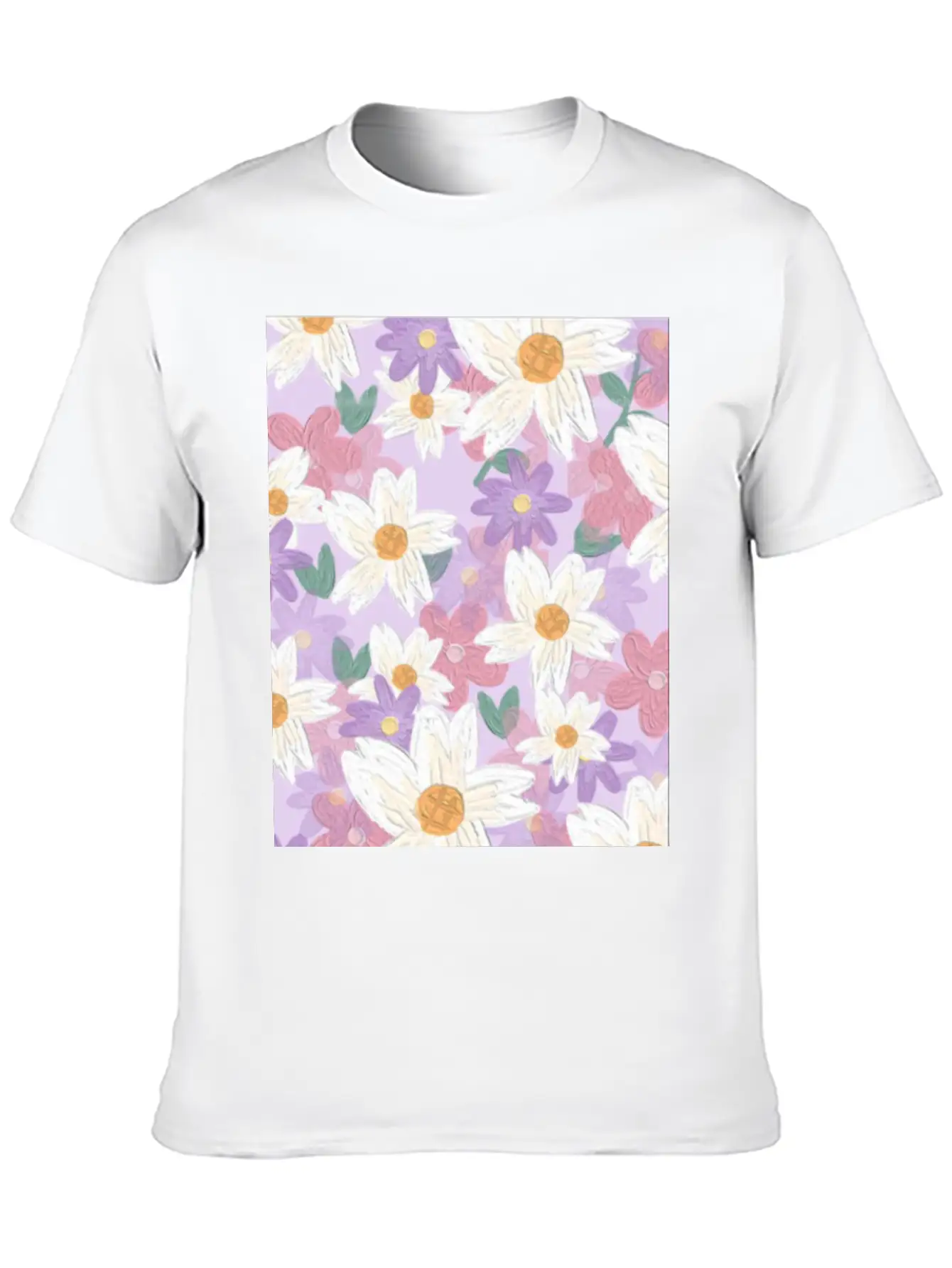 Blossom Flower Unisex Casual T-Shirt – Clean Design For Daily Comfort