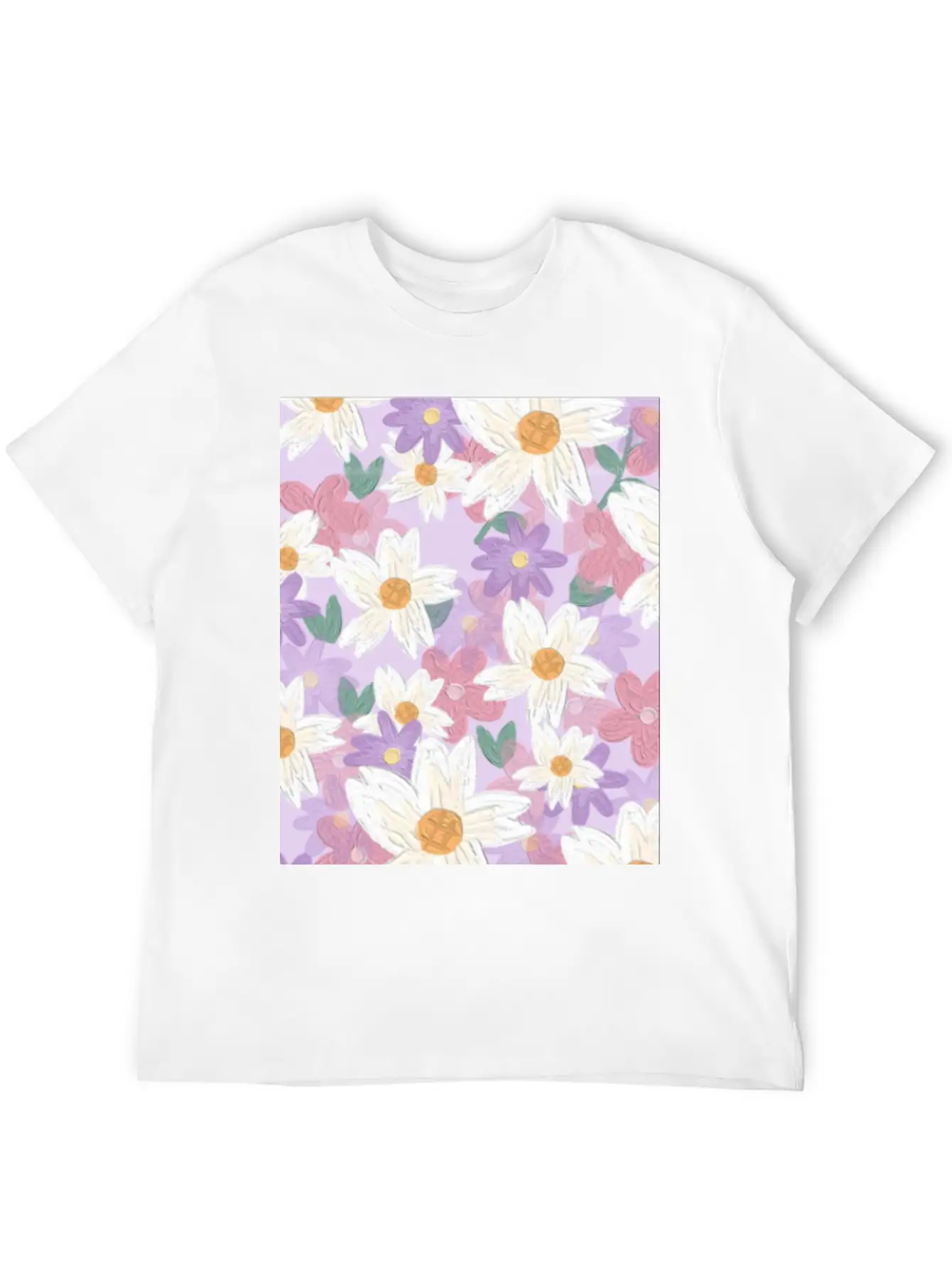 Blossom Flower Unisex Casual T-Shirt – Clean Design For Daily Comfort